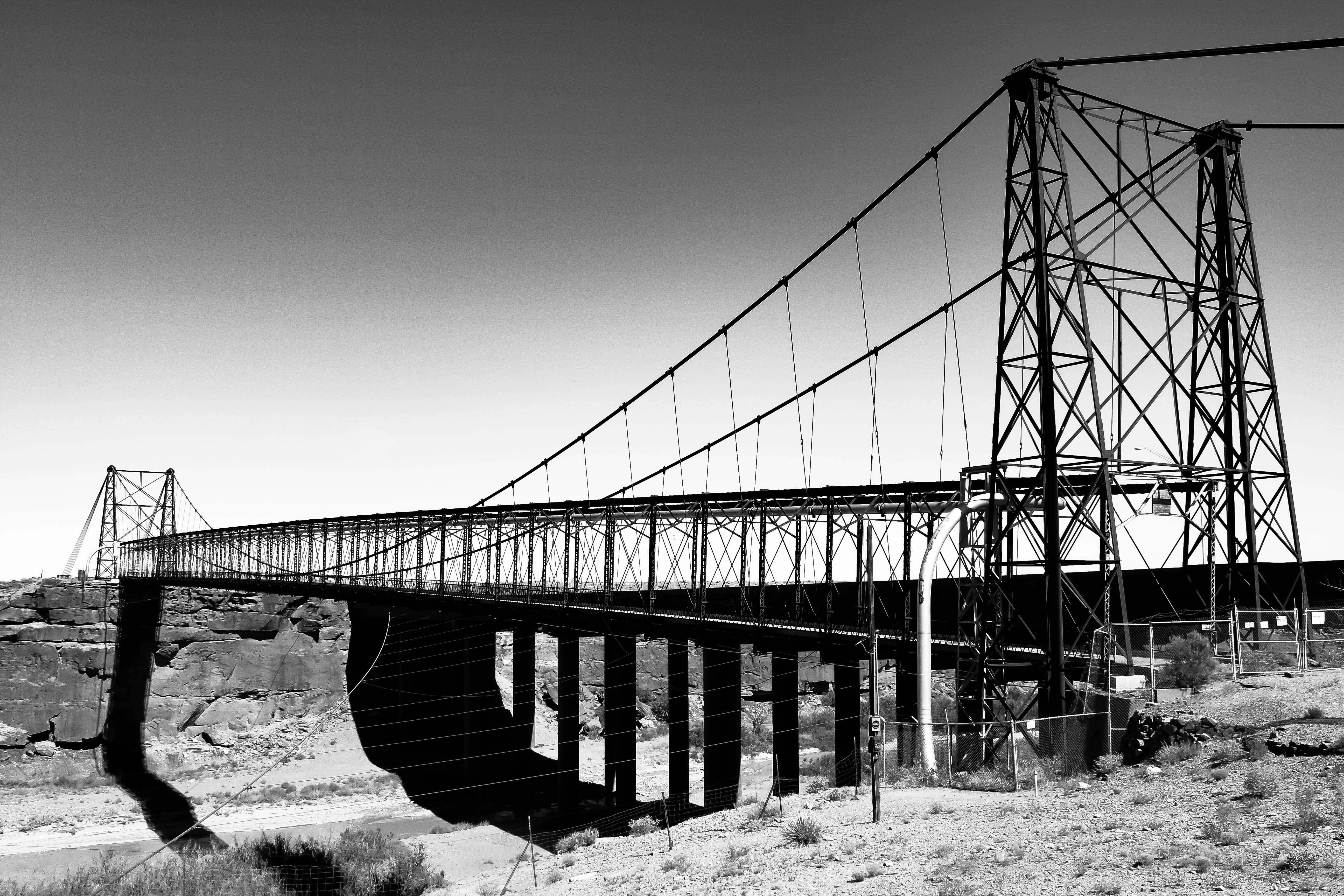 bridge, bridges, metal frame, built structure, connection, bridge - man made structure