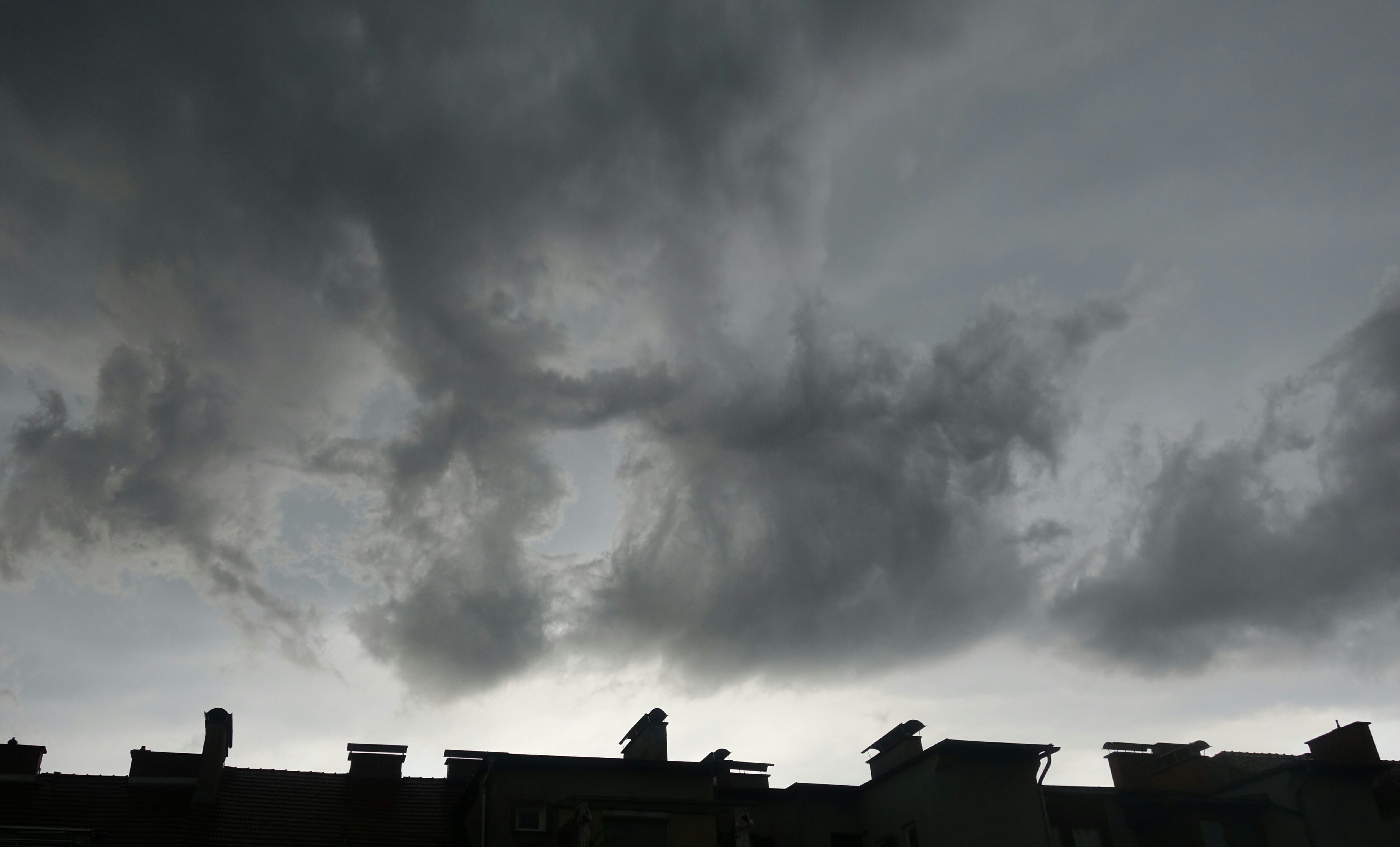 Thunderstorm, Clouds, Gloomy, threatening, weather, cloud - sky