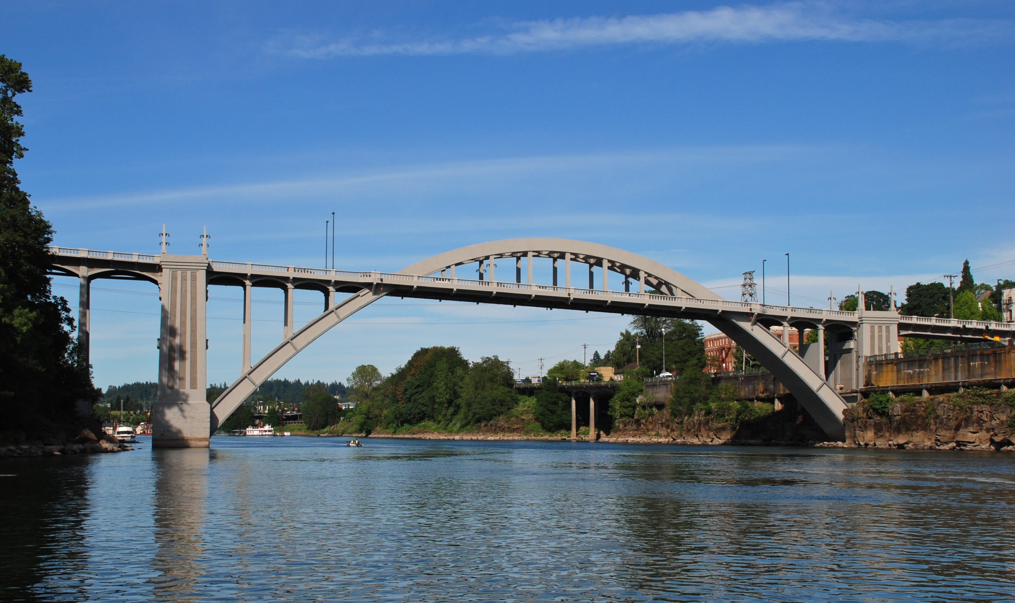 Bridge, River, Water, connection, bridge - man made structure