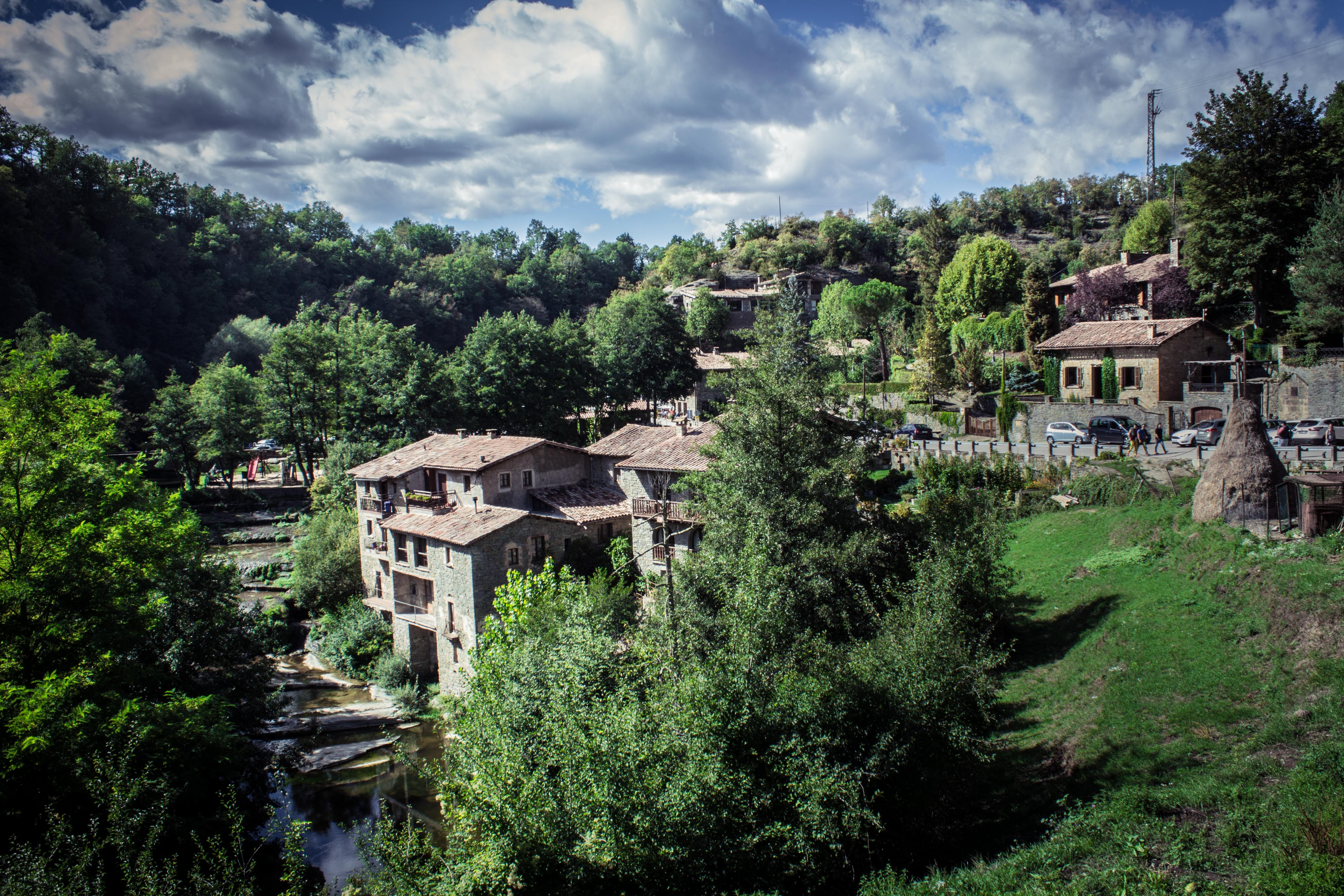 rupit, mill, catalunya, architecture, tree, built structure