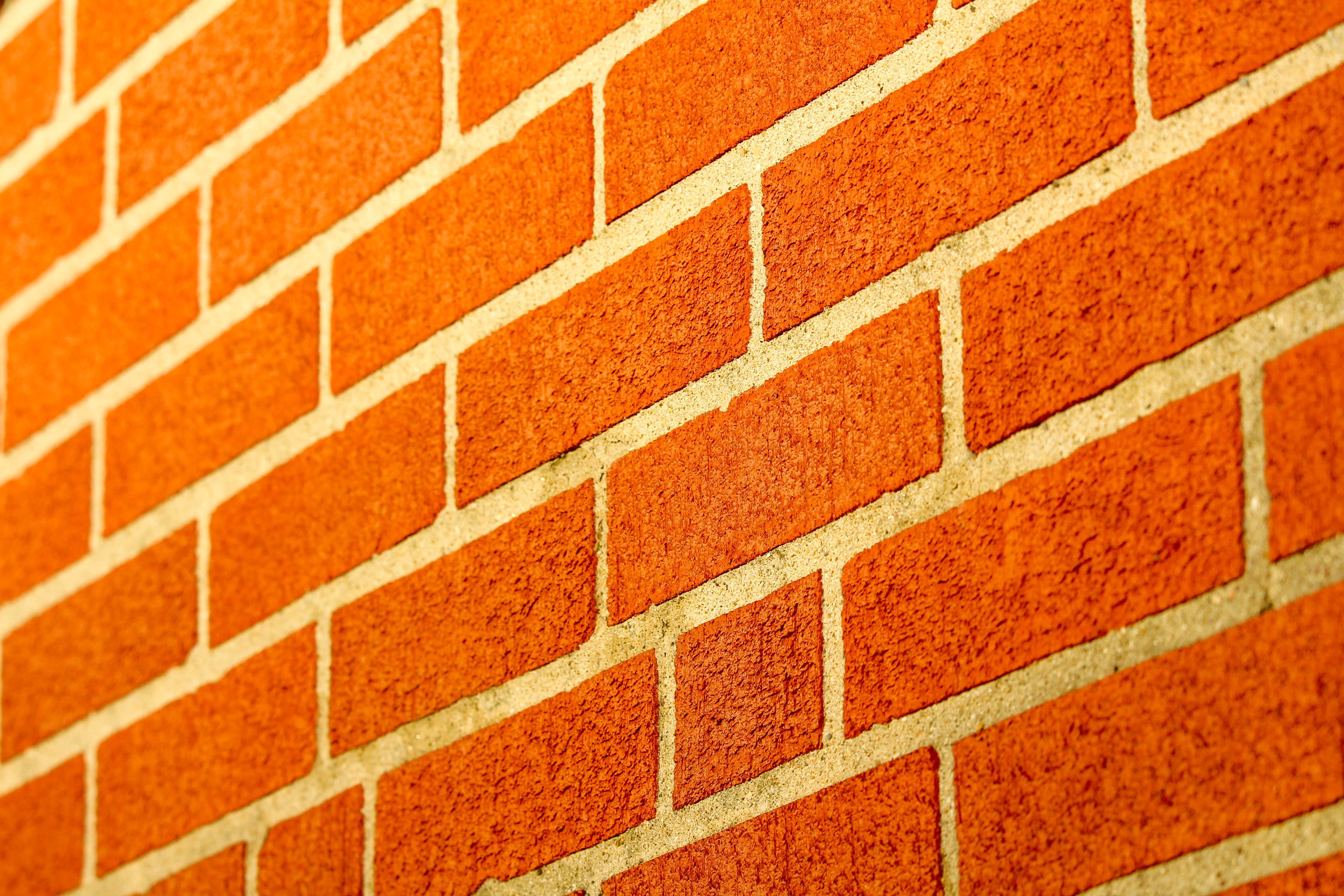 brick, wall, pattern, cement, brickwork, full frame, backgrounds