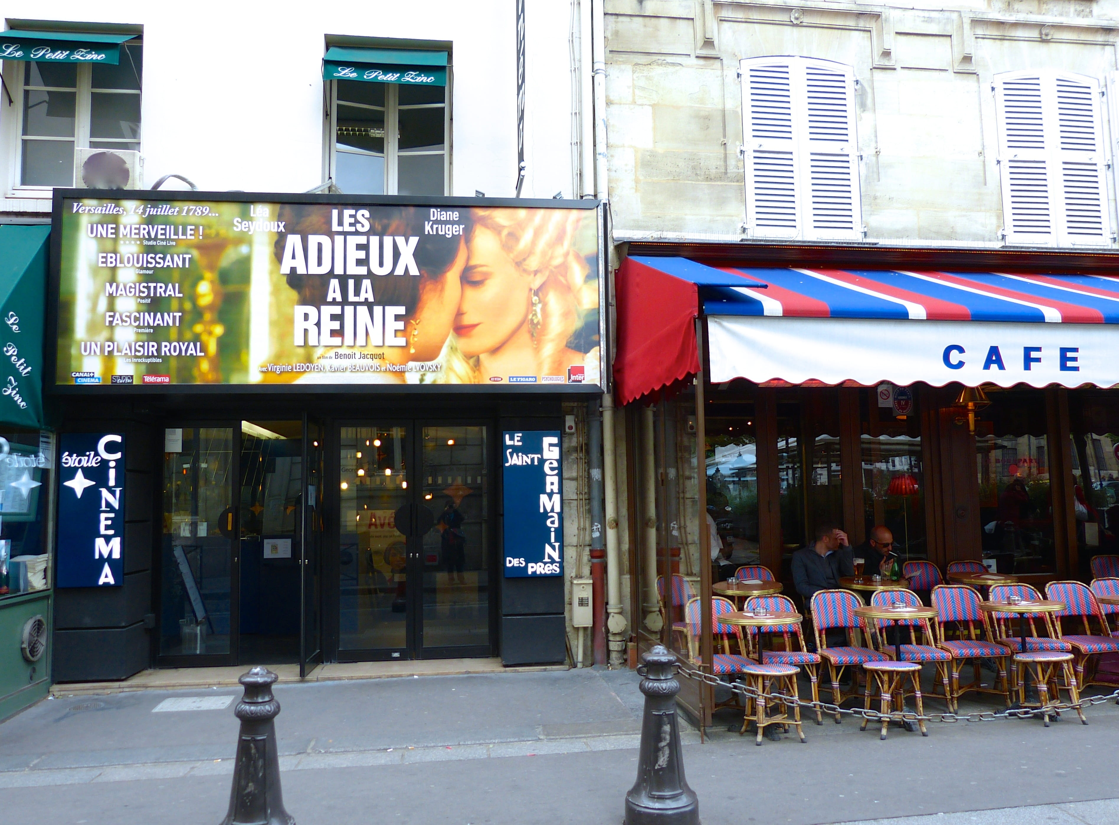 paris, cafe, movie, france, french, street, exterior, building exterior