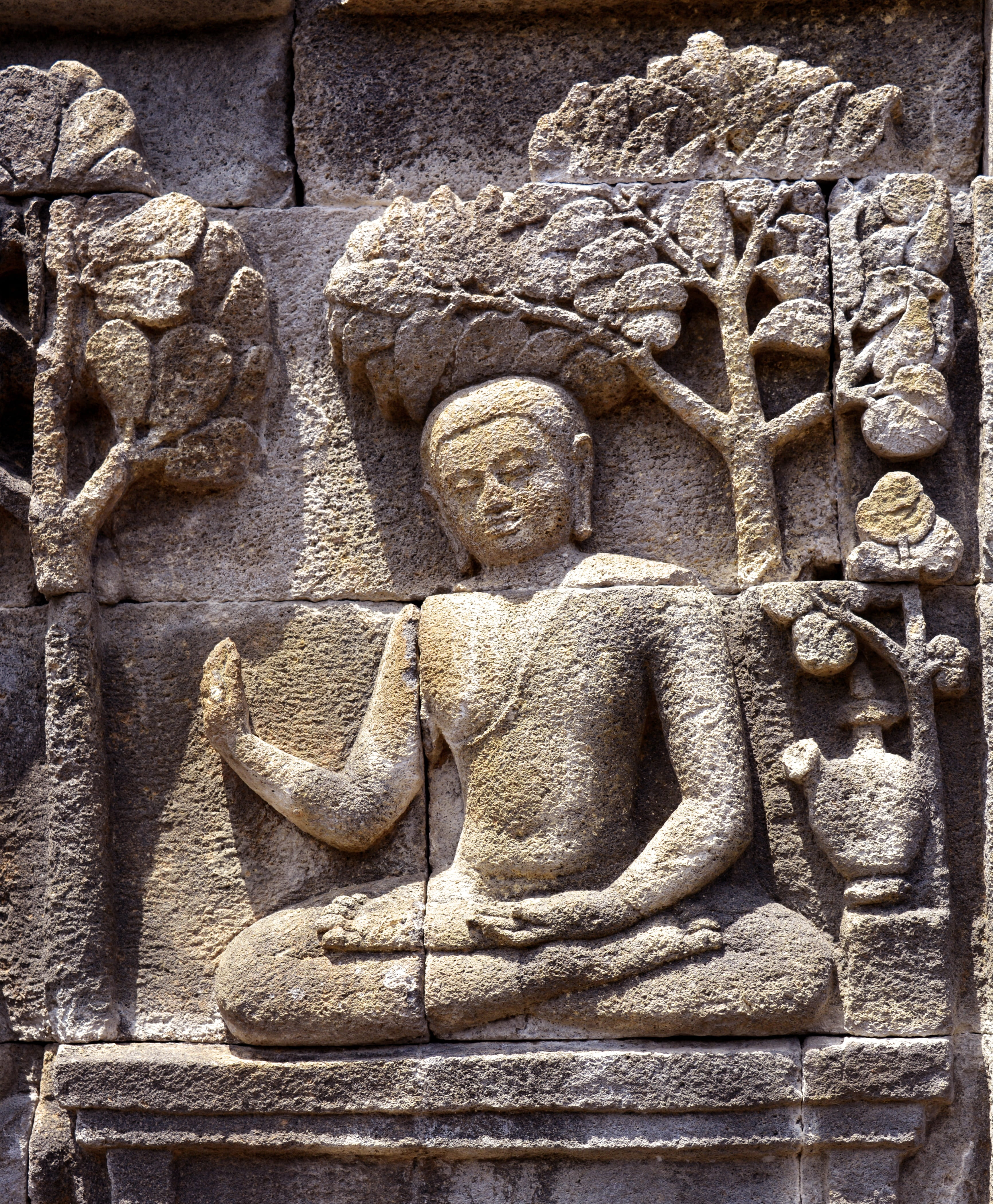 buddha, sculpture, borobudur, statue, religion, temple, ancient