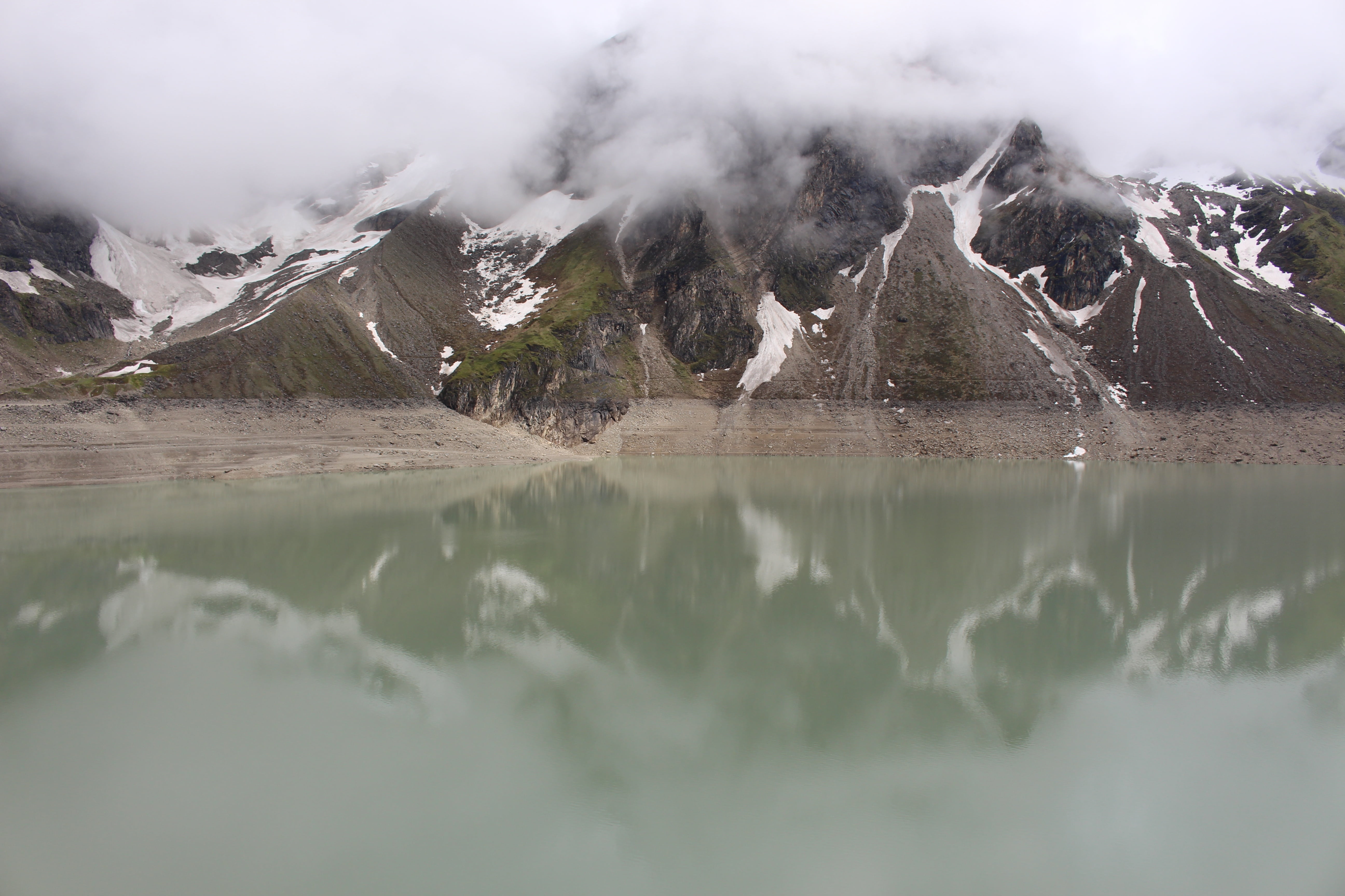 mountain, lake, reflection, austria, water, landscape, environment