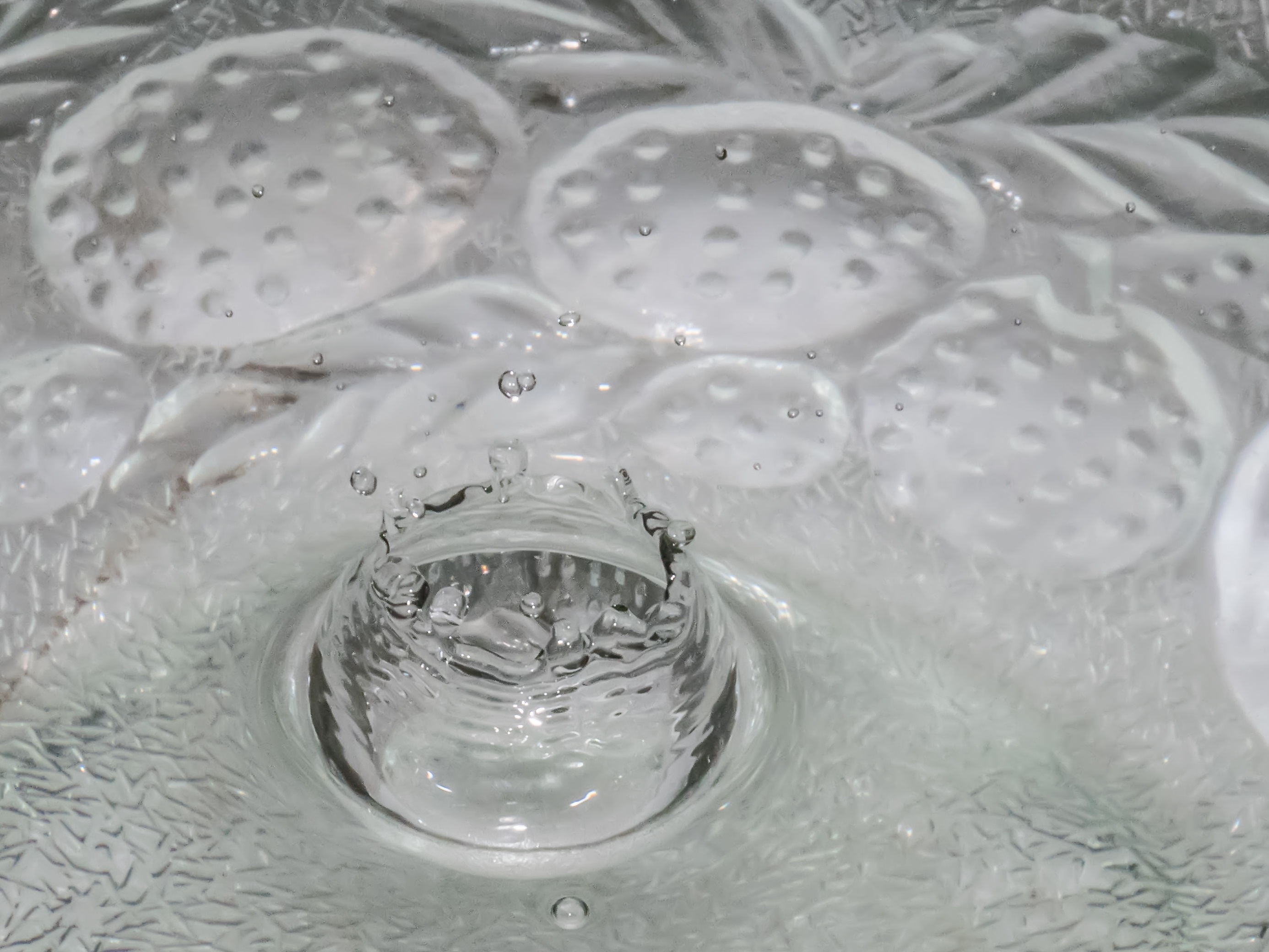 water, bubble, glass, source, forms, jet, fresh water, cold