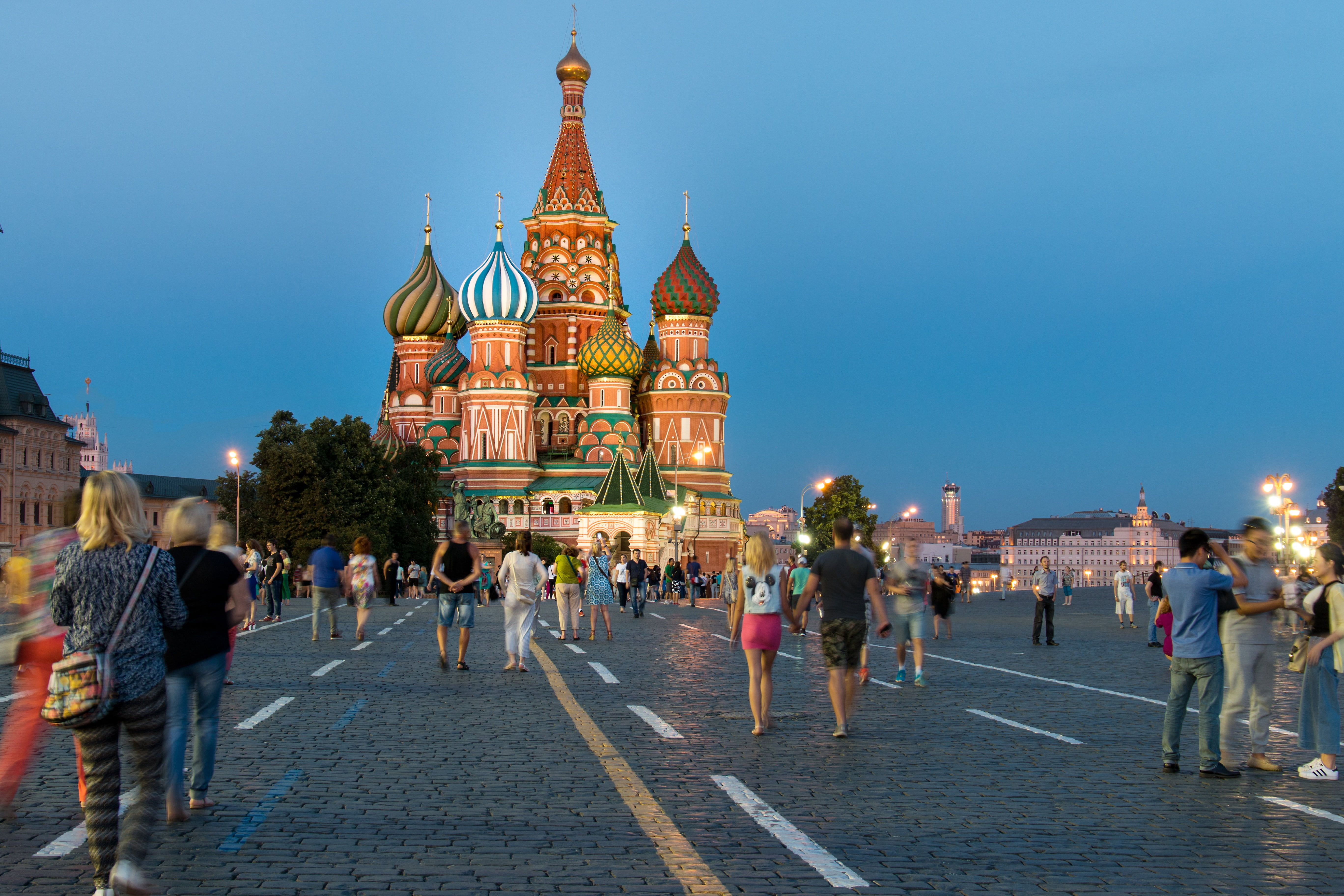 photography of St. Basil's Cathedral, moscow, red square, russia