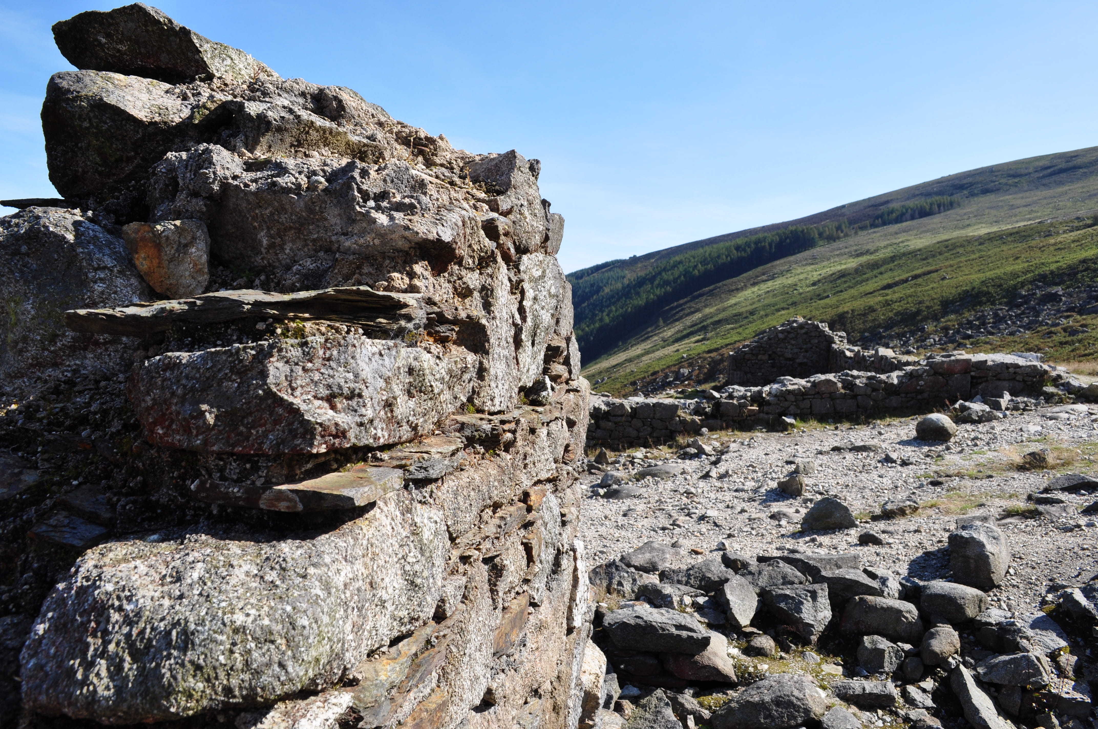 mountains, spring, rocks, rock - object, solid, nature, sky