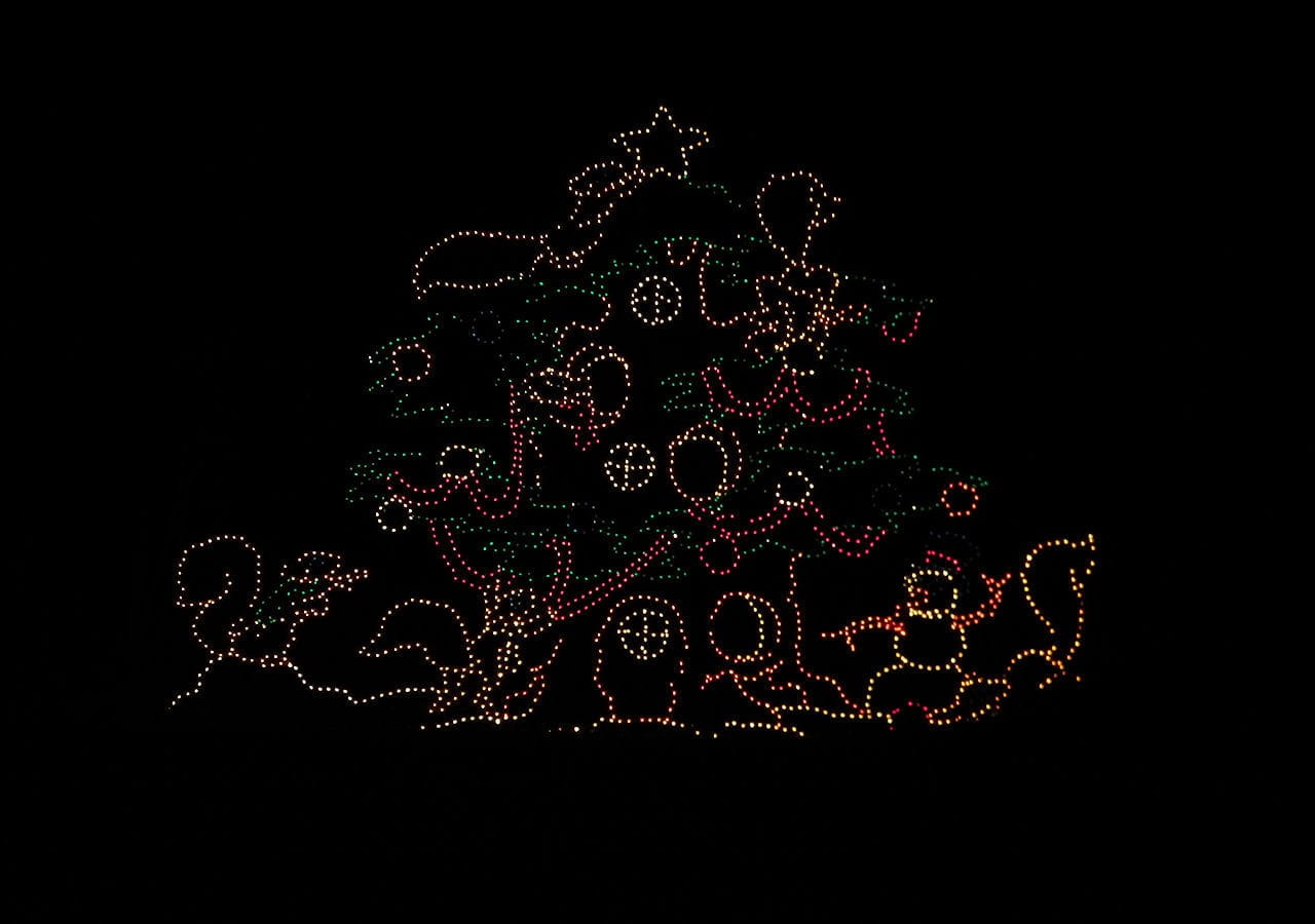 Architecture, Holidays, Light, Effects, objects, seasons, backgrounds