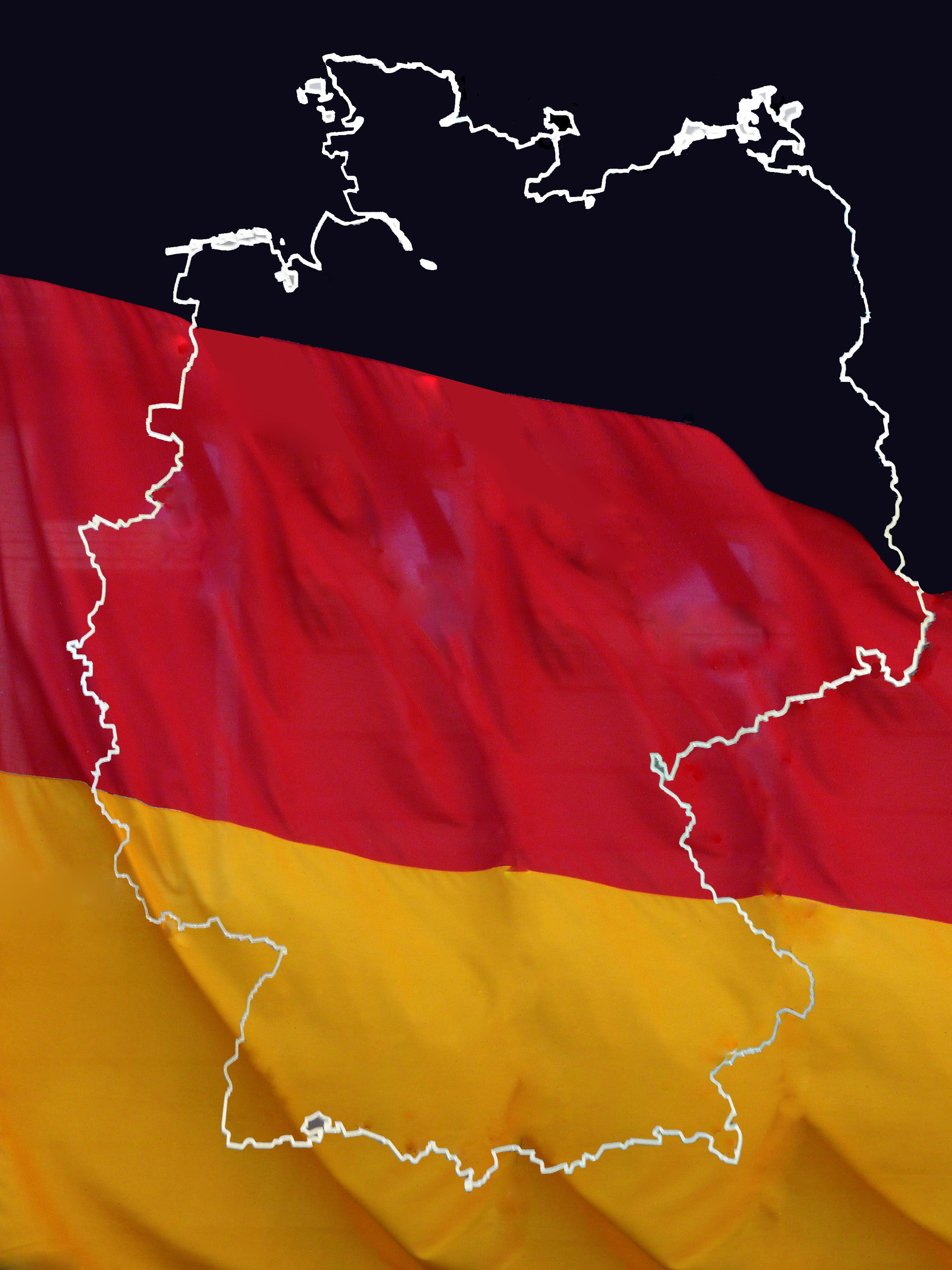 national flag, federal republic of, german, germany map, flags