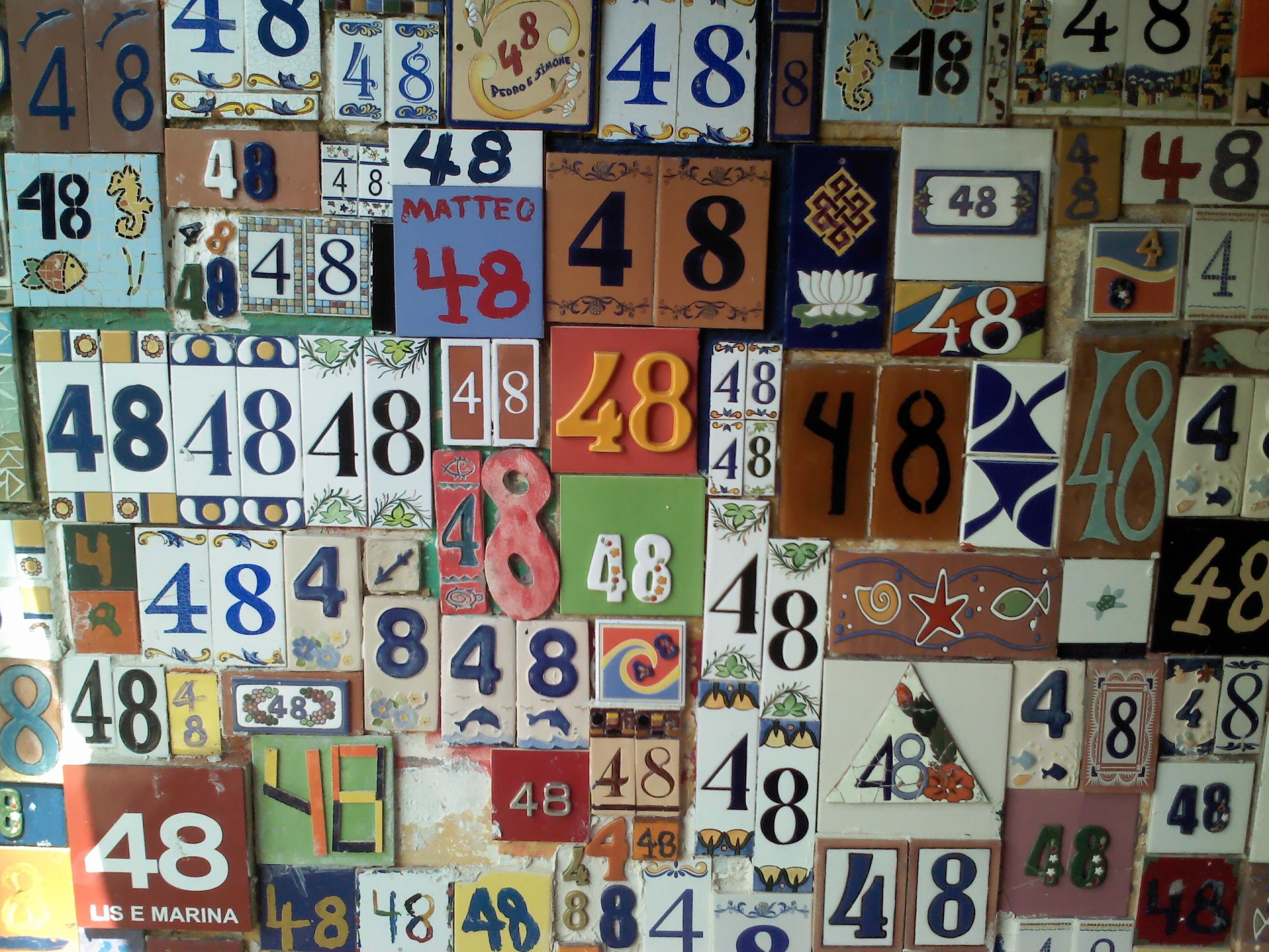 numbers, facade, home, full frame, communication, backgrounds