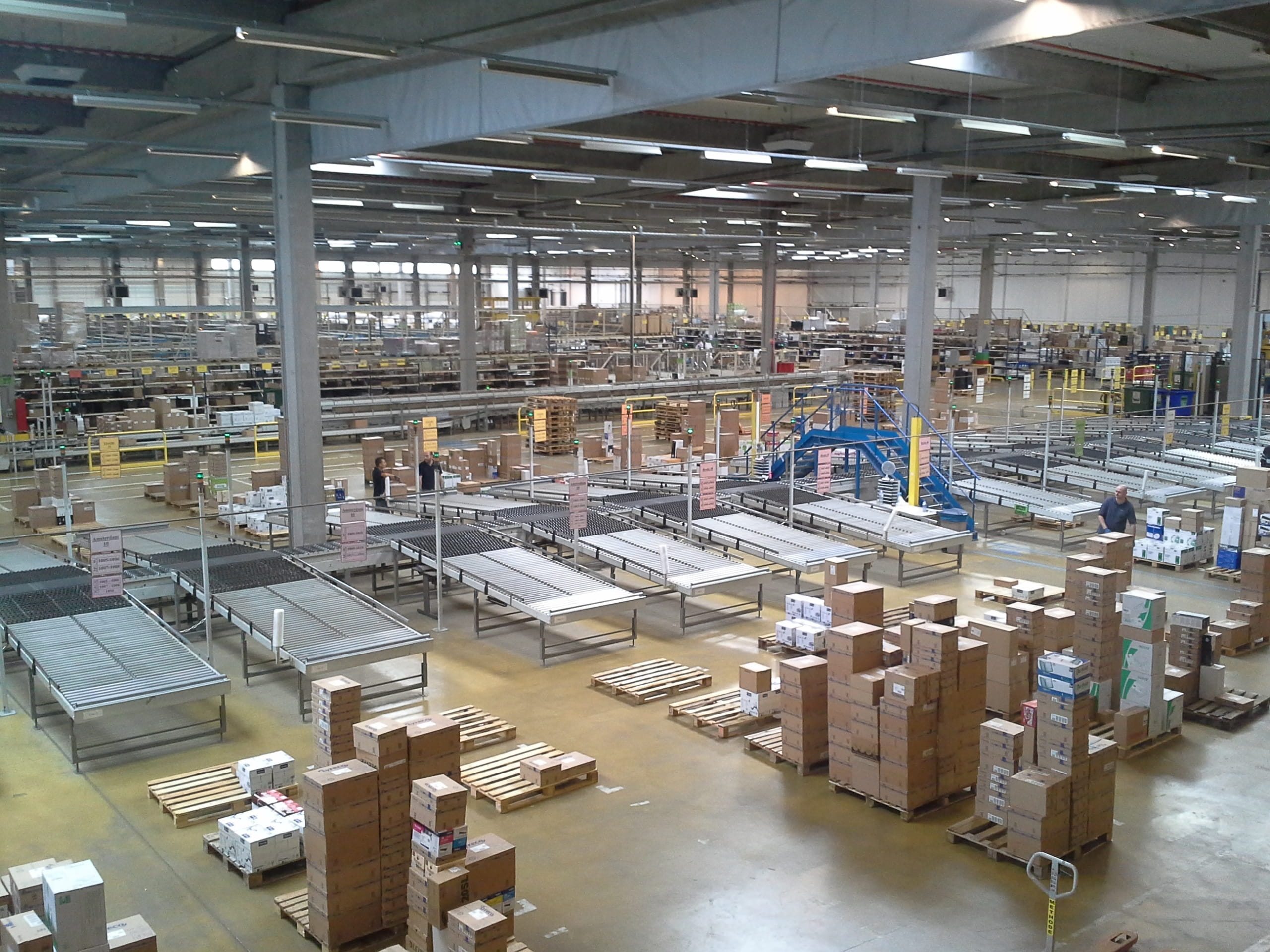 industrial company photo, factory, warehouse, boxes, capitalism