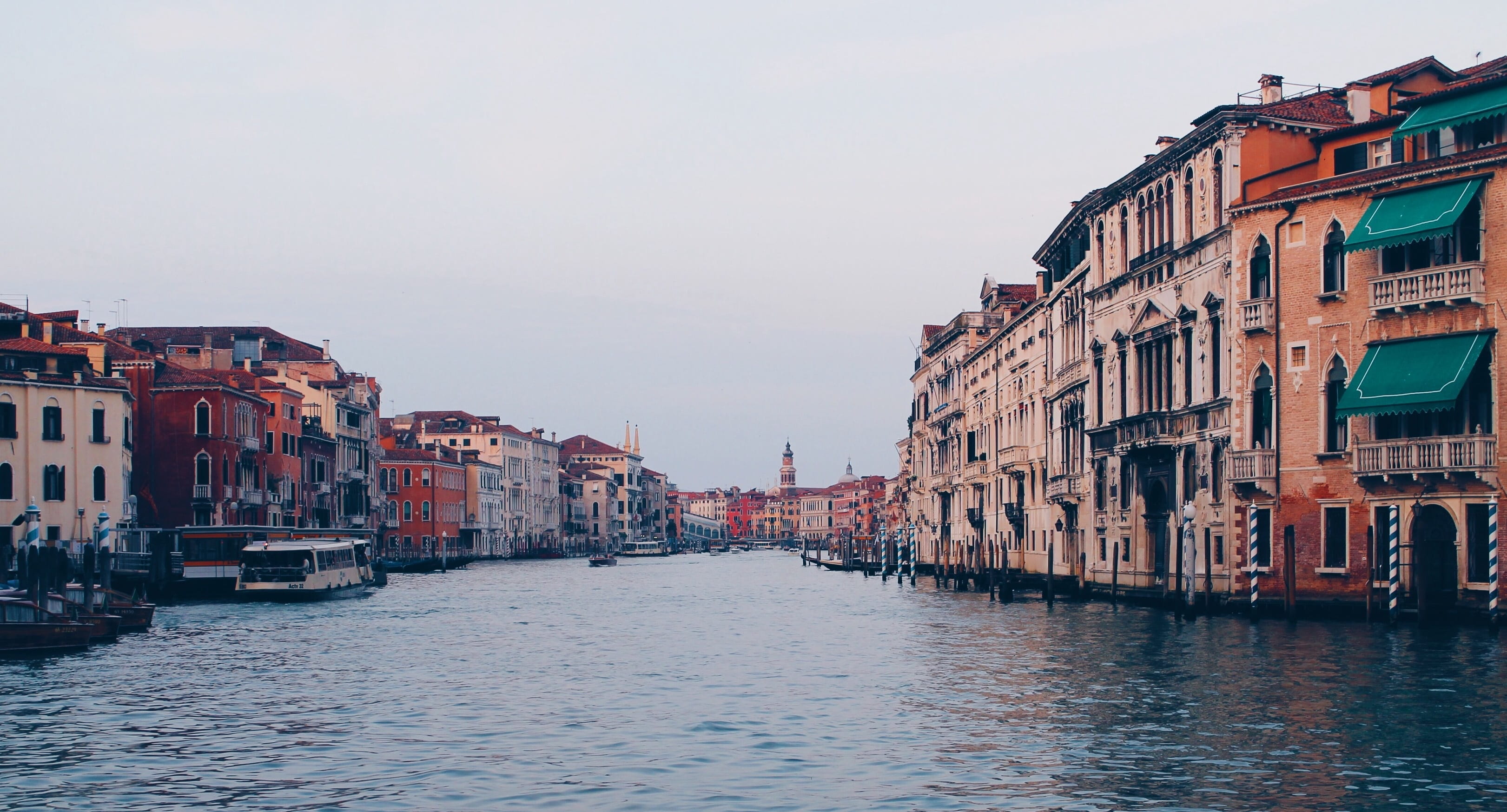 architecture, building, structure, canal, water, reflection