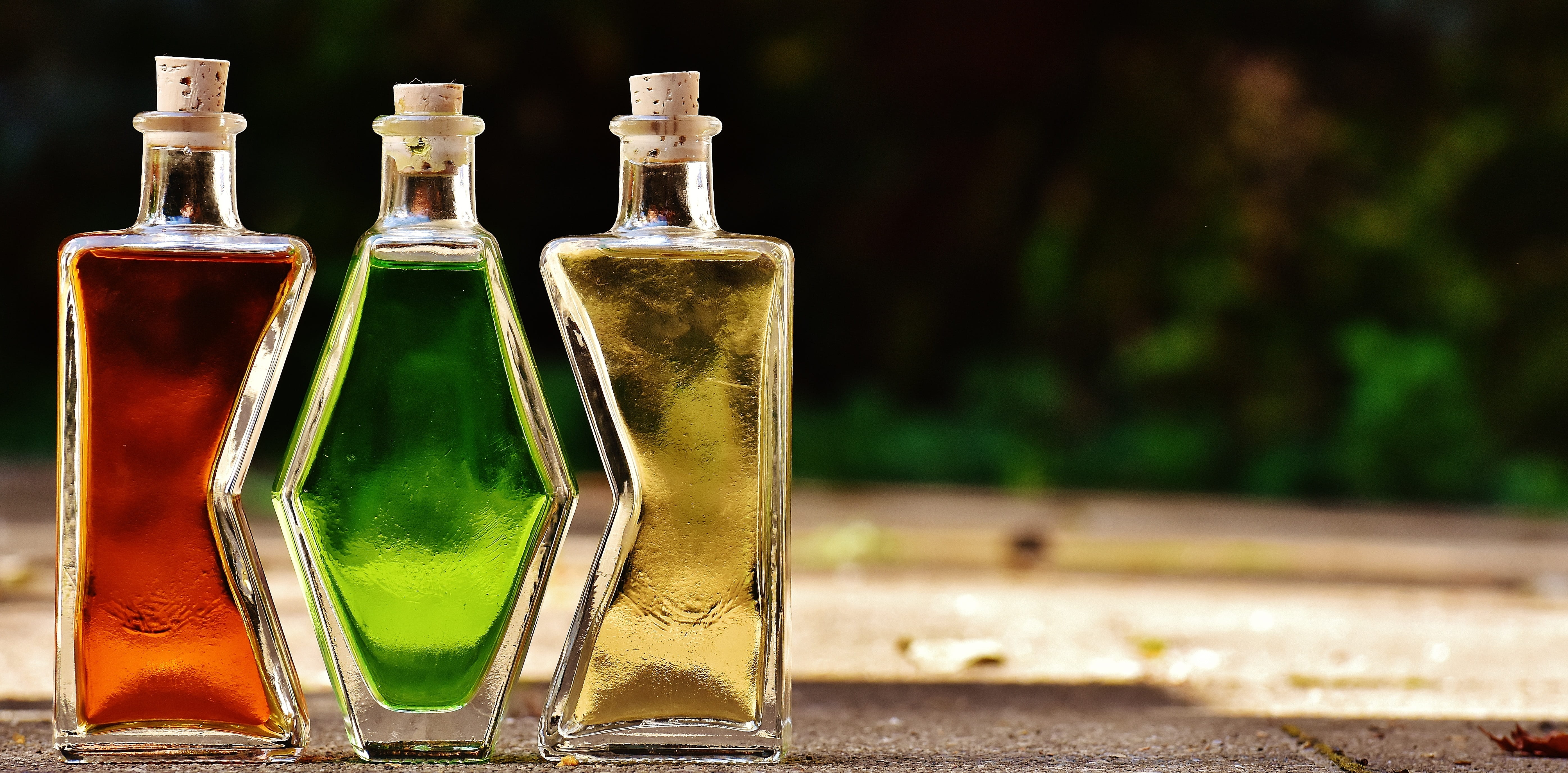 bottles, alcohol, form, three, matching, beverages, drink, container