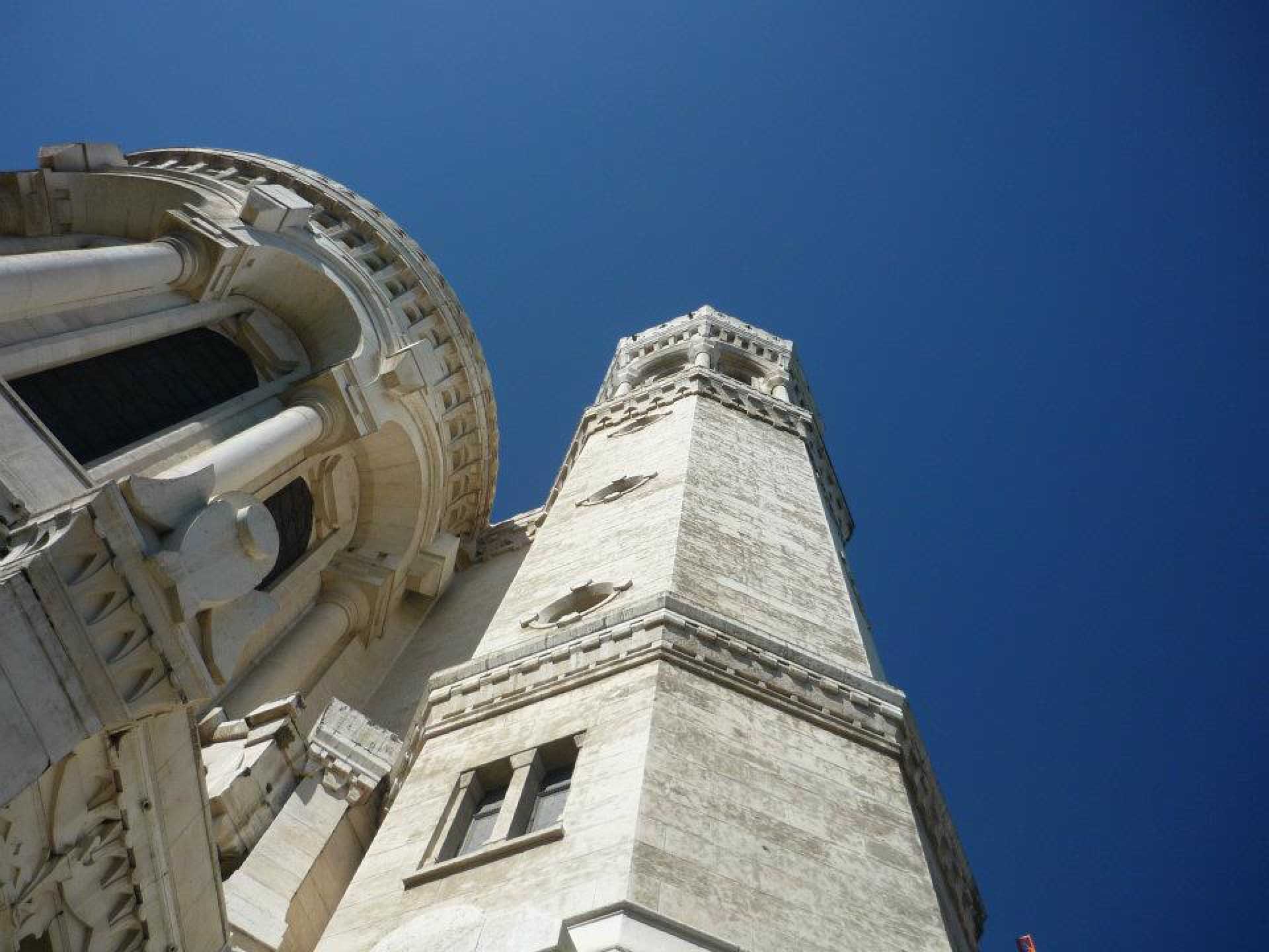 church, tower, cathedral, architecture, built structure, sky