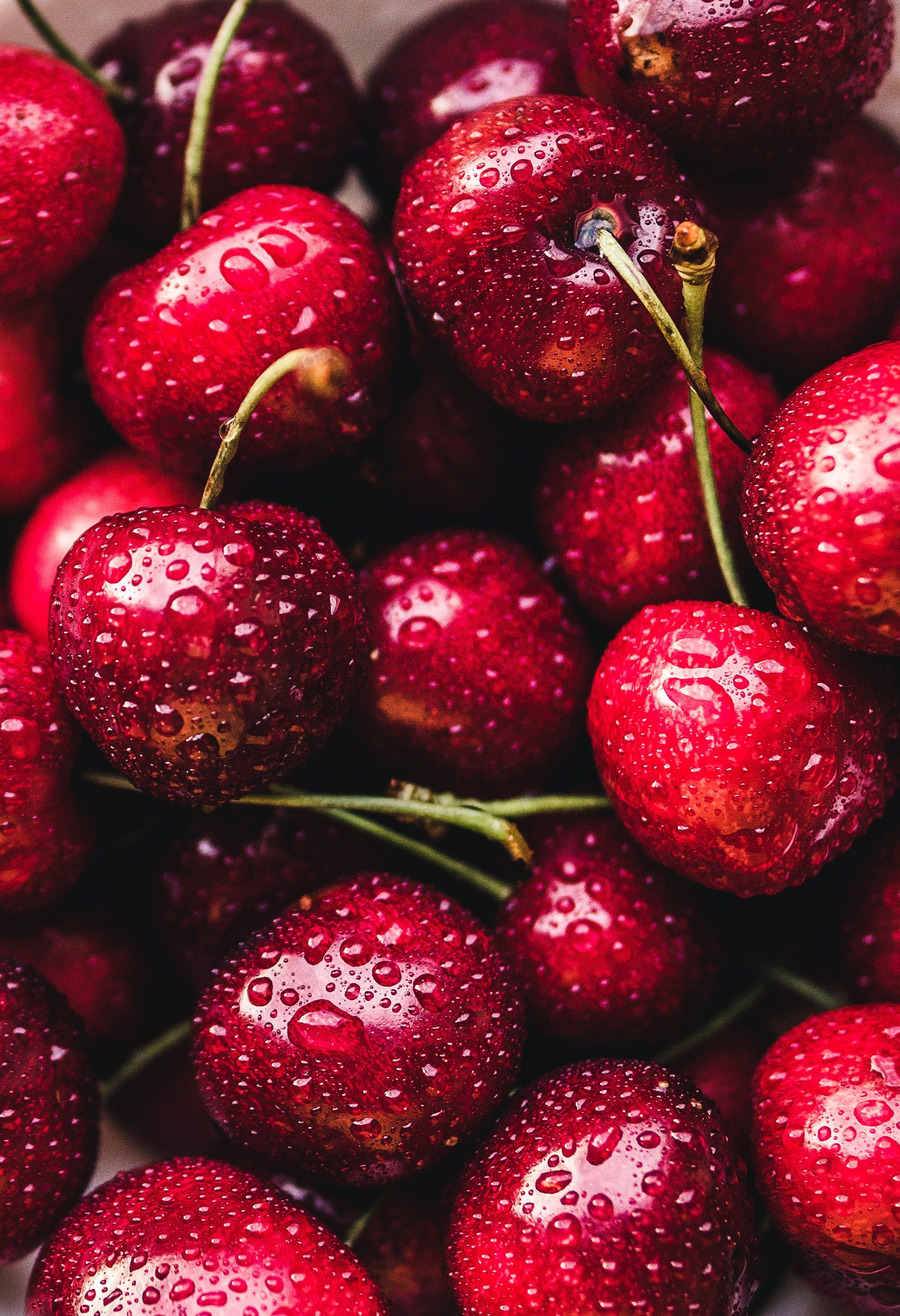 red cherry fruits, cherries, food, nature, vegetale, foods, healthy food