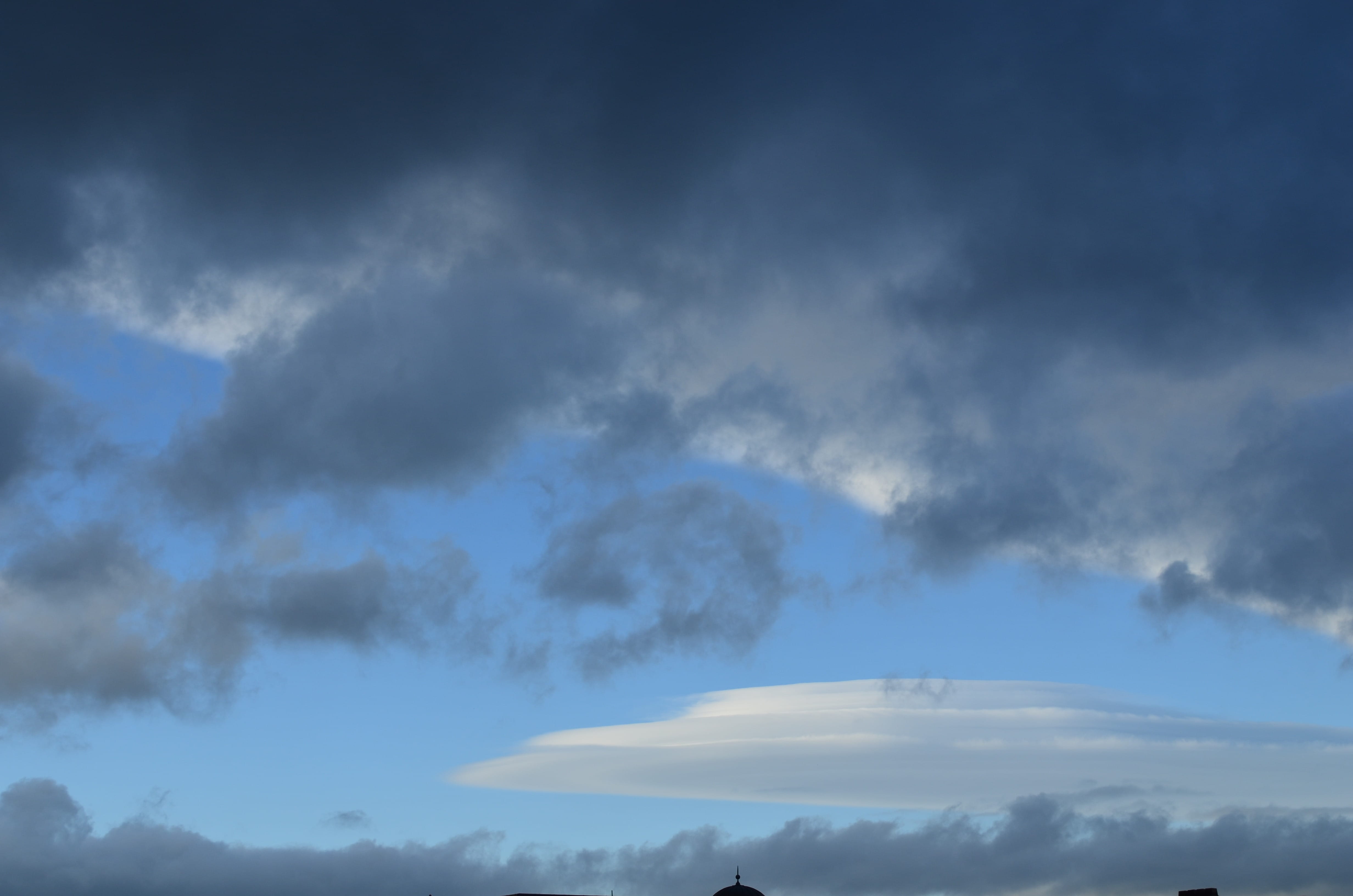 Cloud, Shape, Ufo, Clouds, Sky, background, nature, cloud - sky