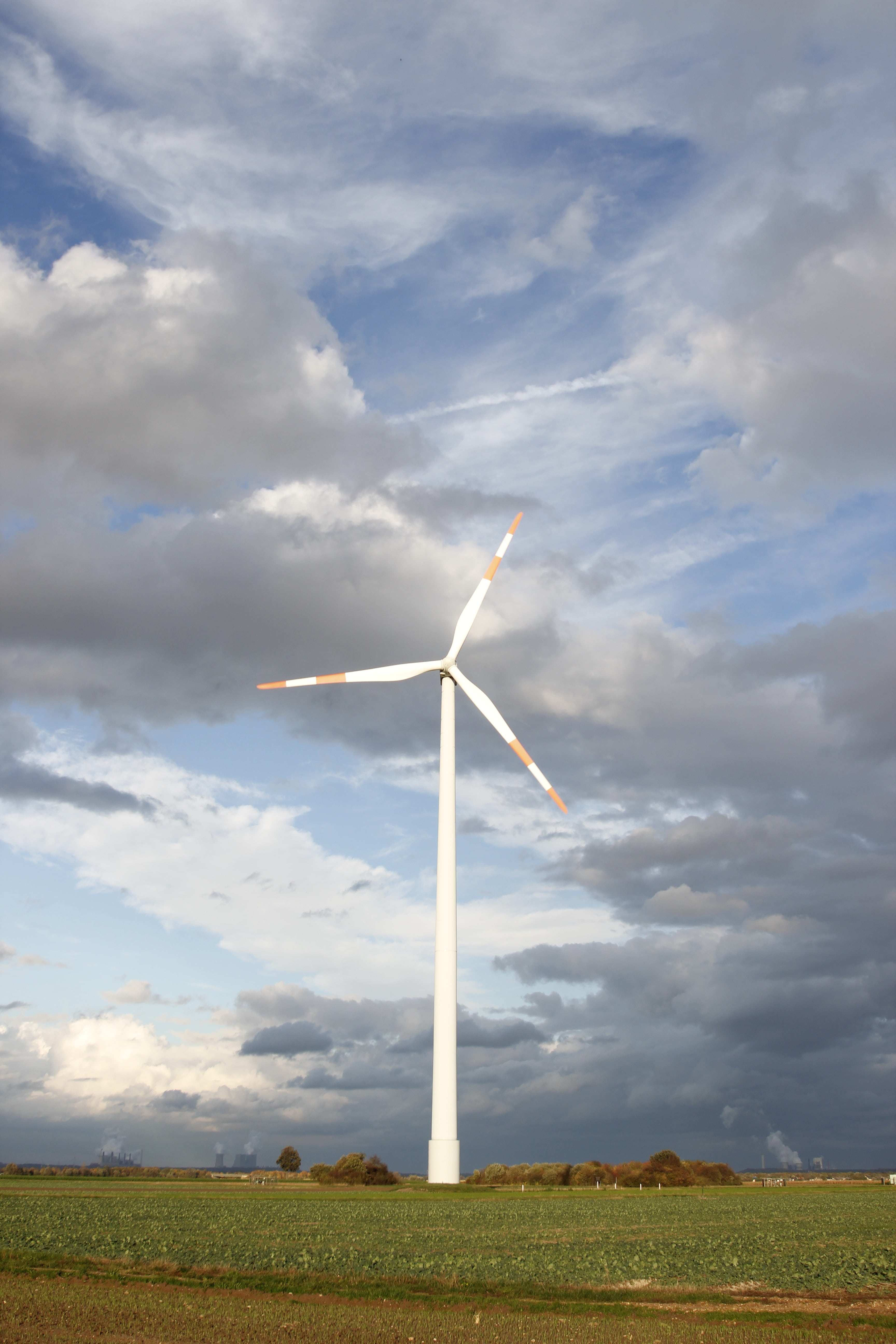 sky, clouds, wind, wind power, wind energy, power generation