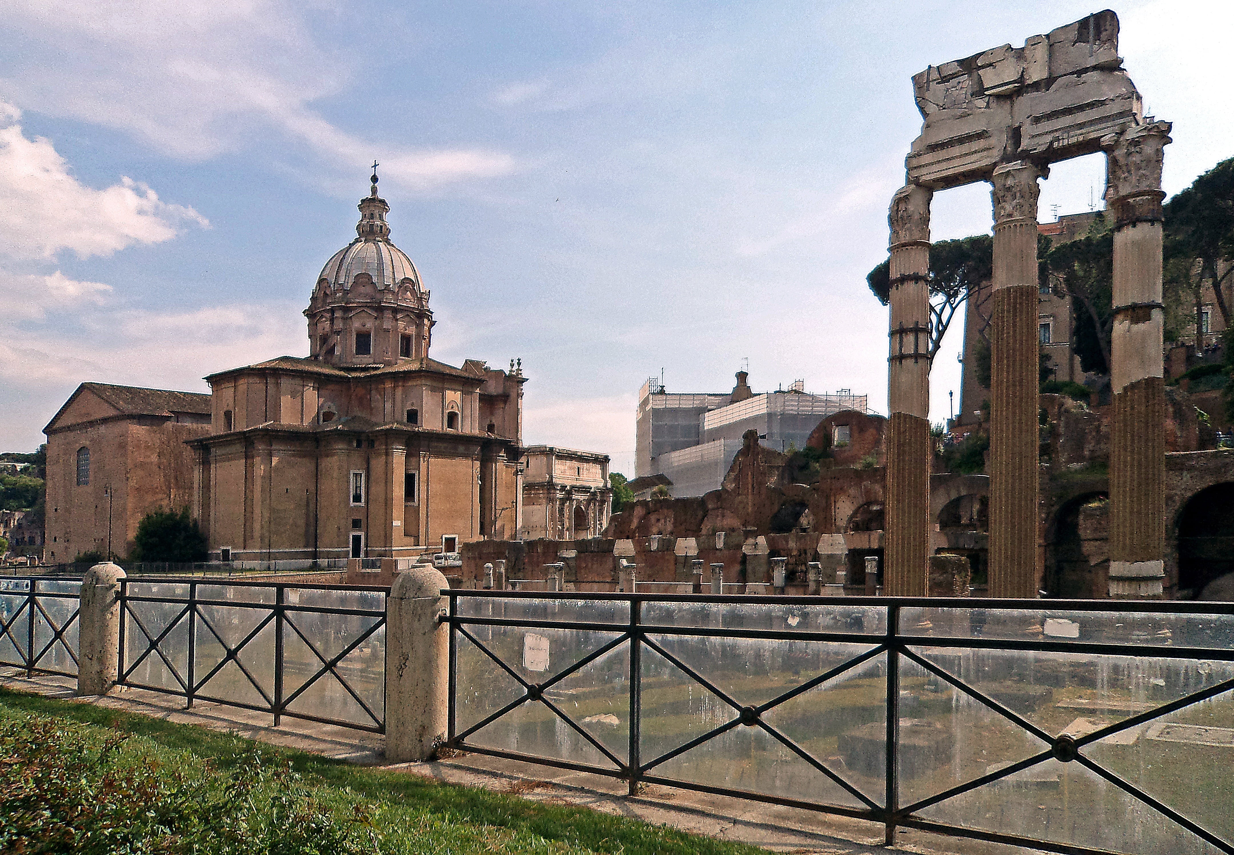 the roman forum, architecture, old buildings, roman empire