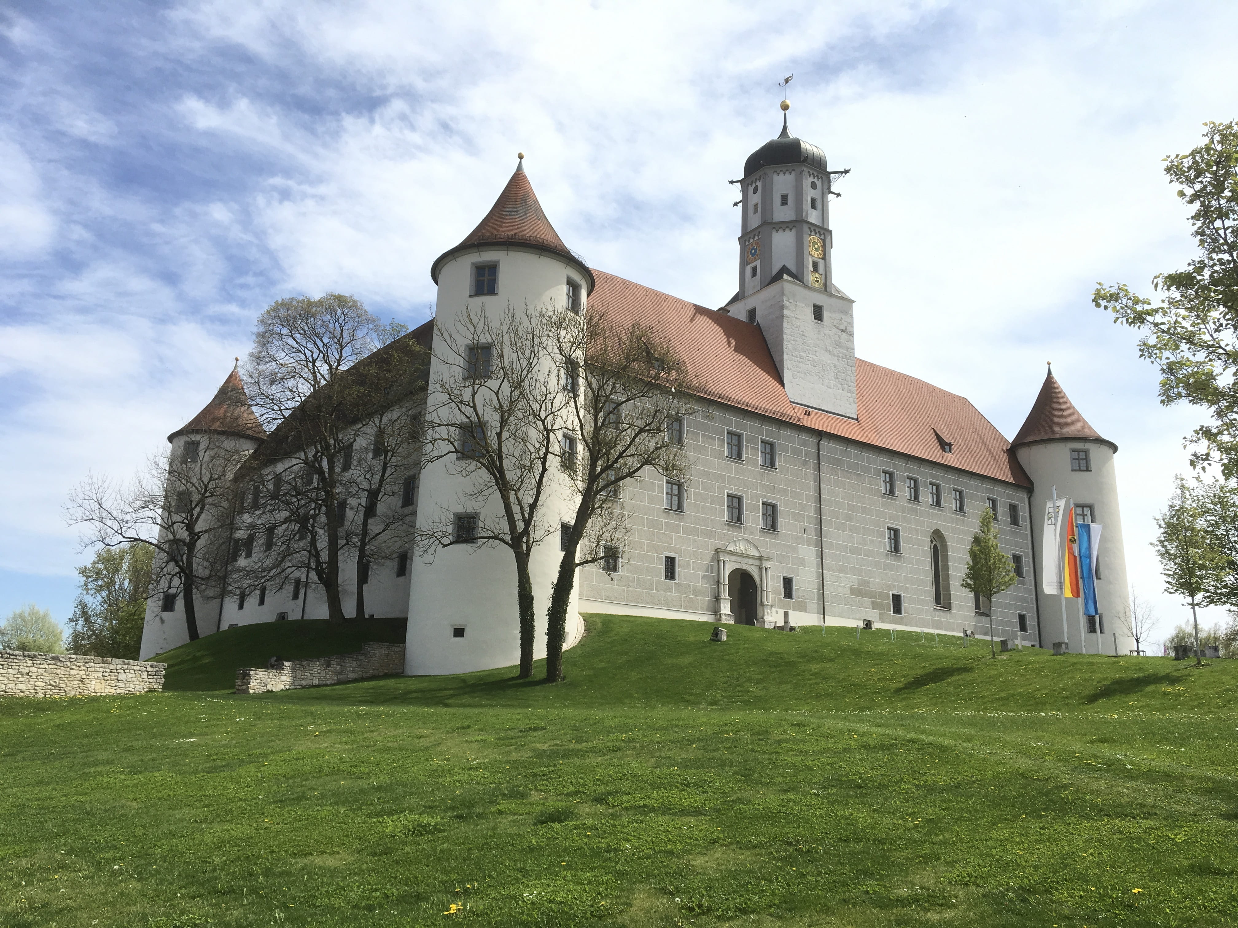 castle, building, germany, built structure, architecture, building exterior
