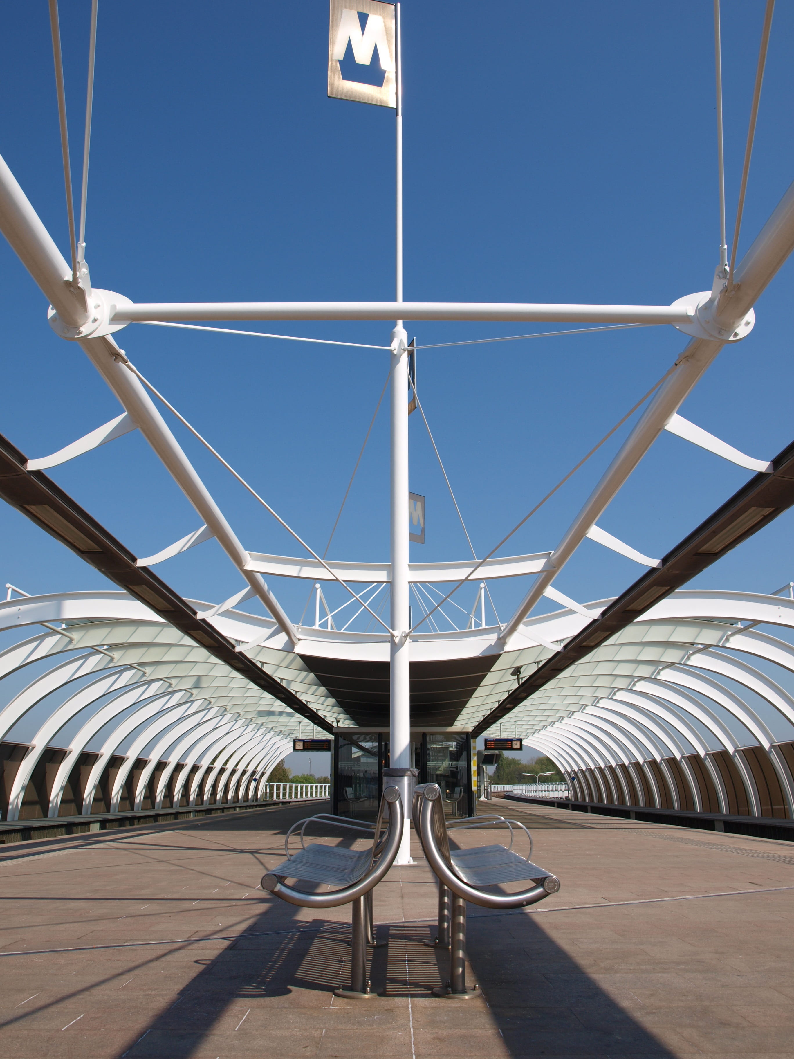 construction, architecture, station, sky, built structure, bridge
