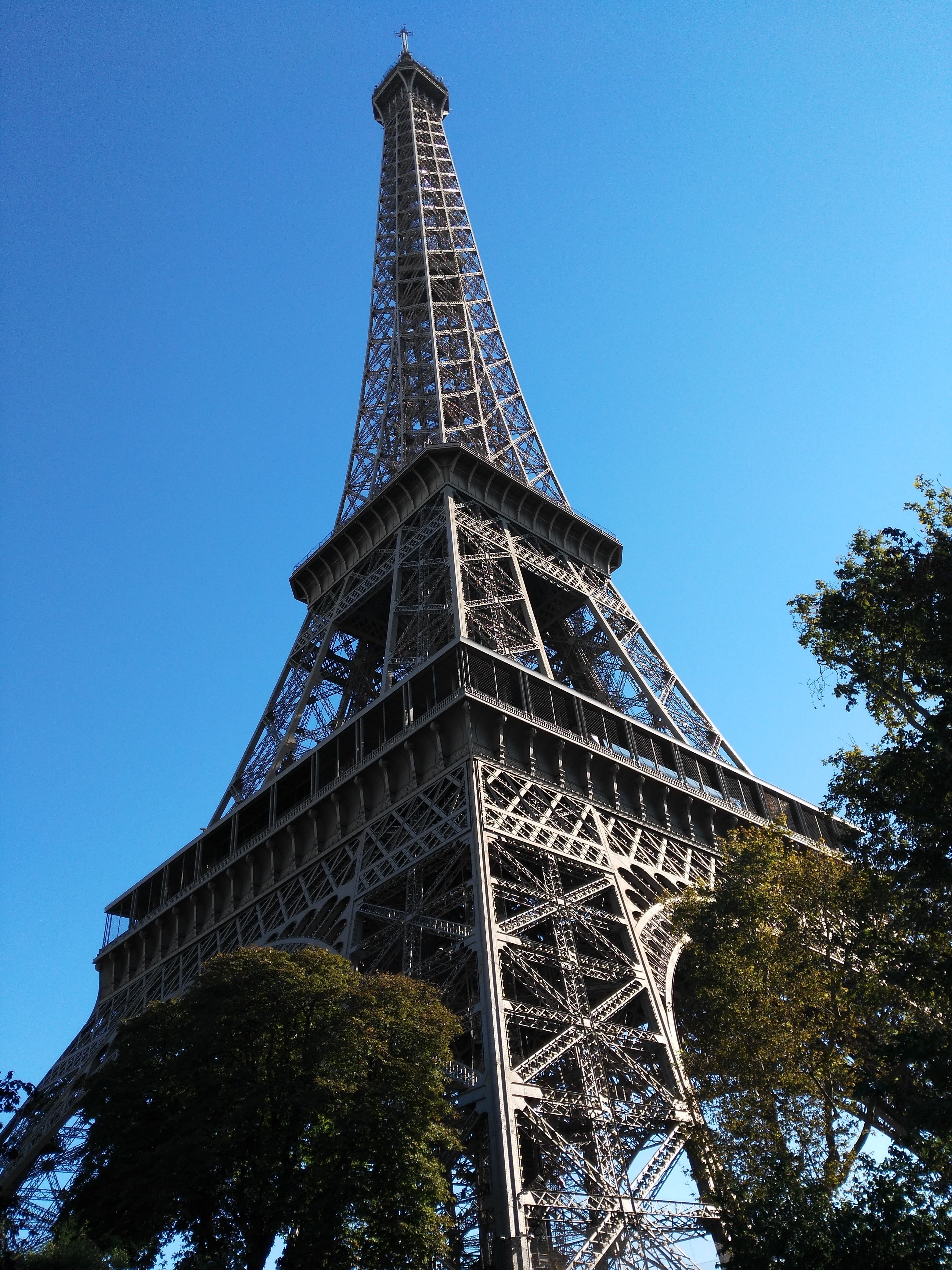paris, eiffel, architecture, tower, built structure, low angle view