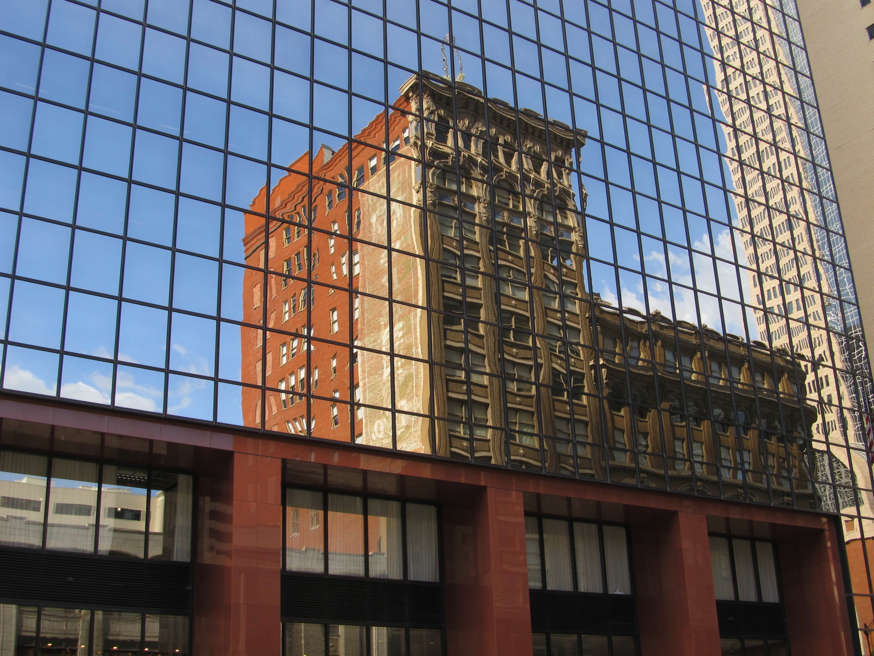 glass facade, windows, reflection, pattern, geometric, buildings