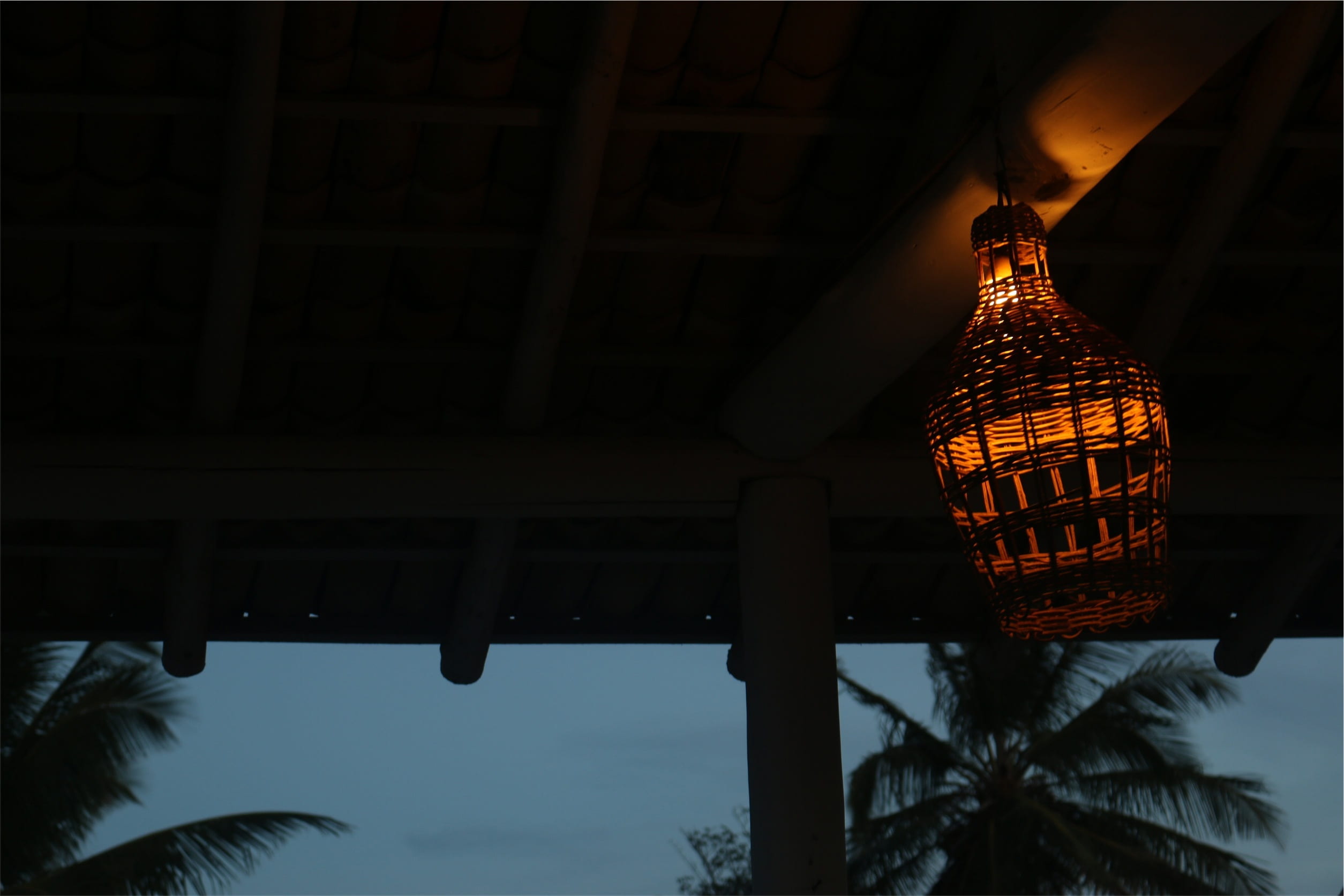 lantern, night, evening, low angle view, built structure, architecture