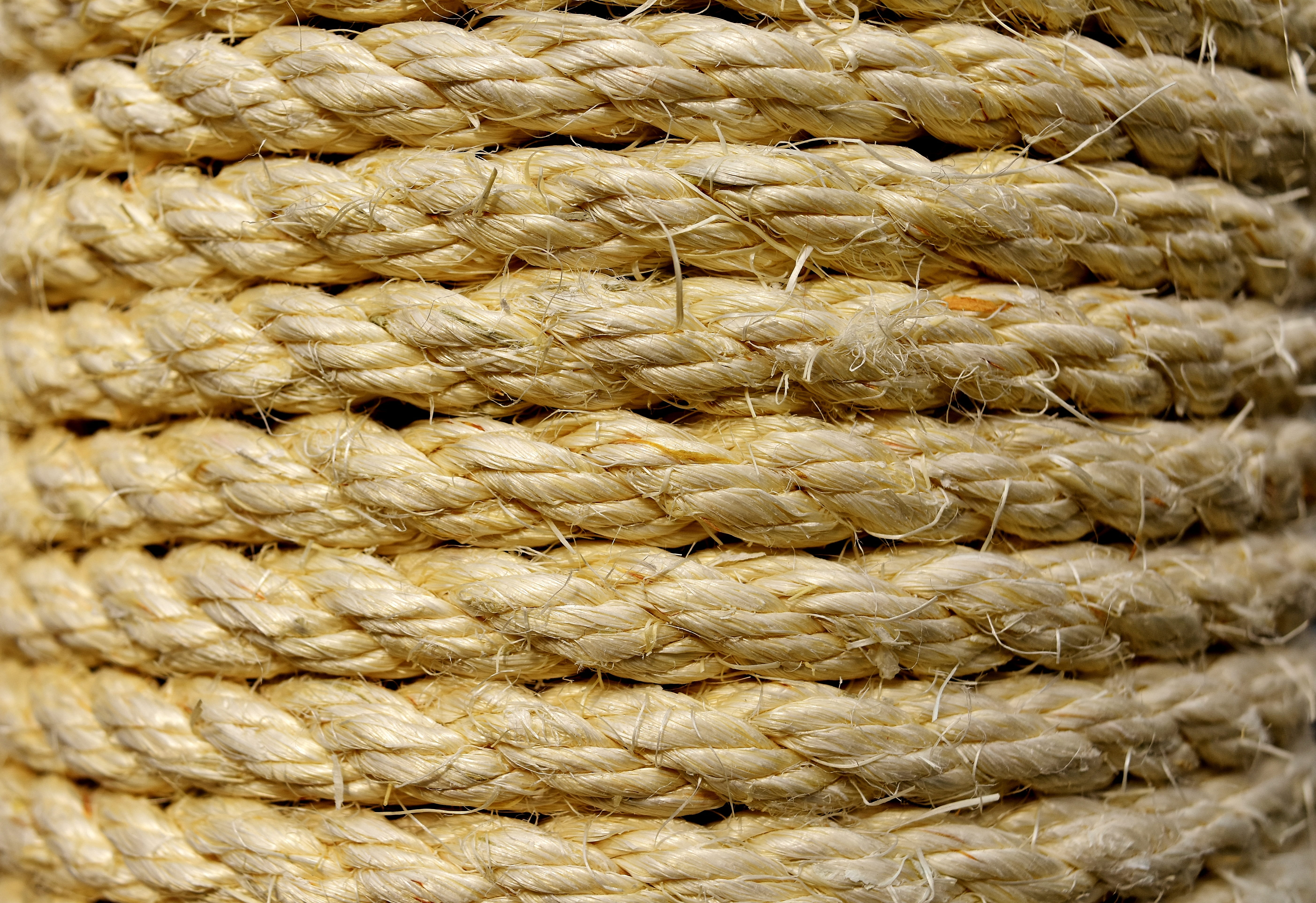 sisal, cord, wrapped, coiled, structure, background, pattern