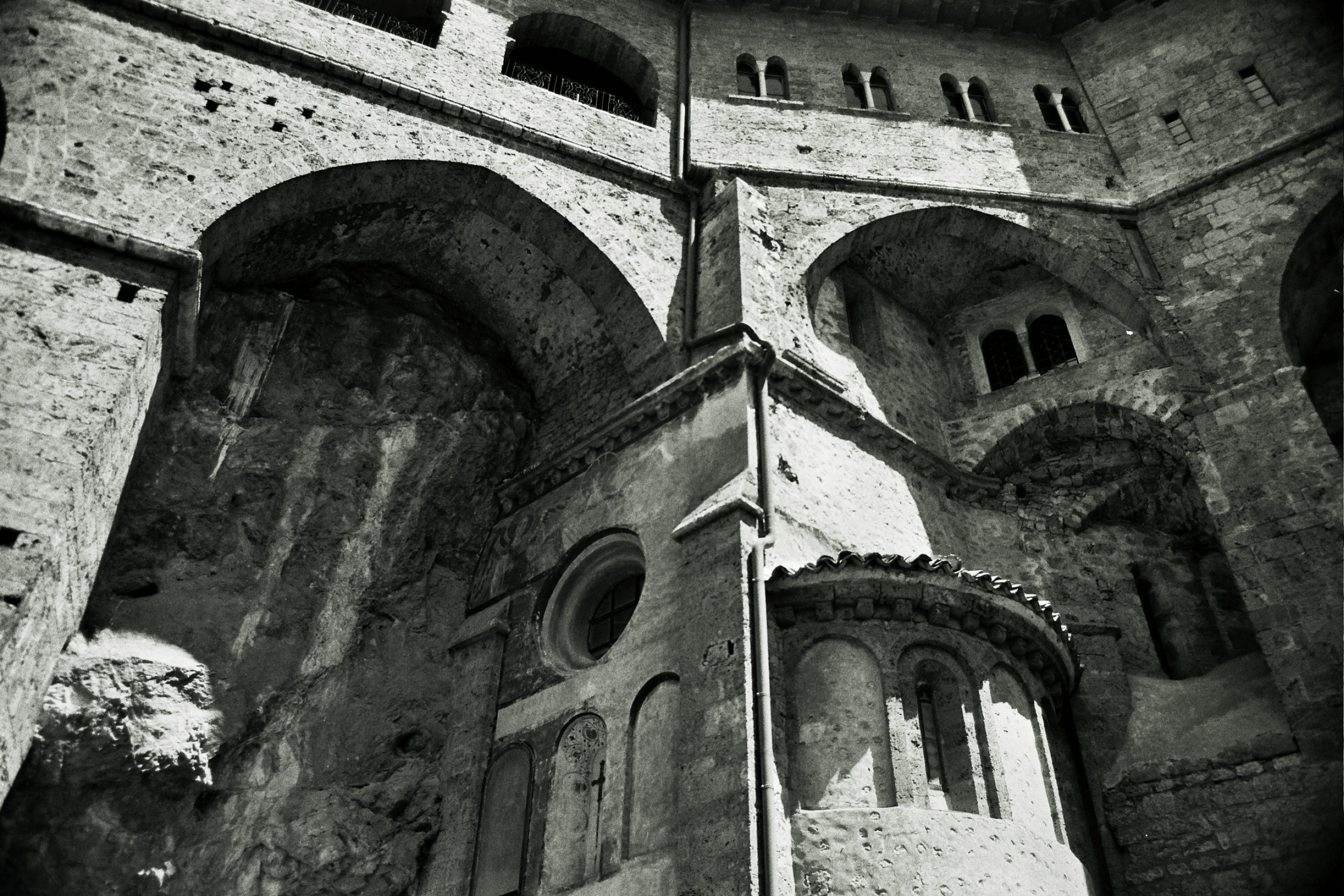 architecture, no one, old, stone, travel, built structure, low angle view