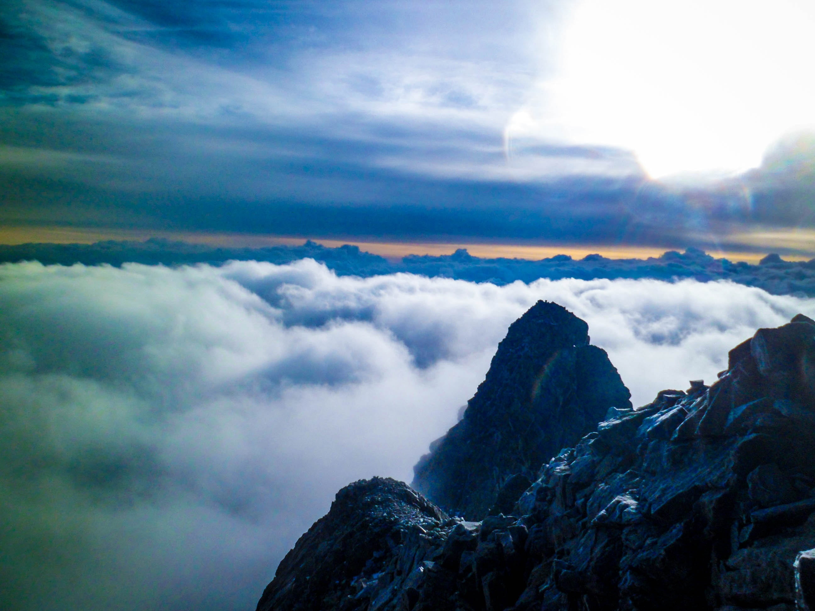 landscape, mountains, clouds, nature, cloud - Sky, mountain Peak