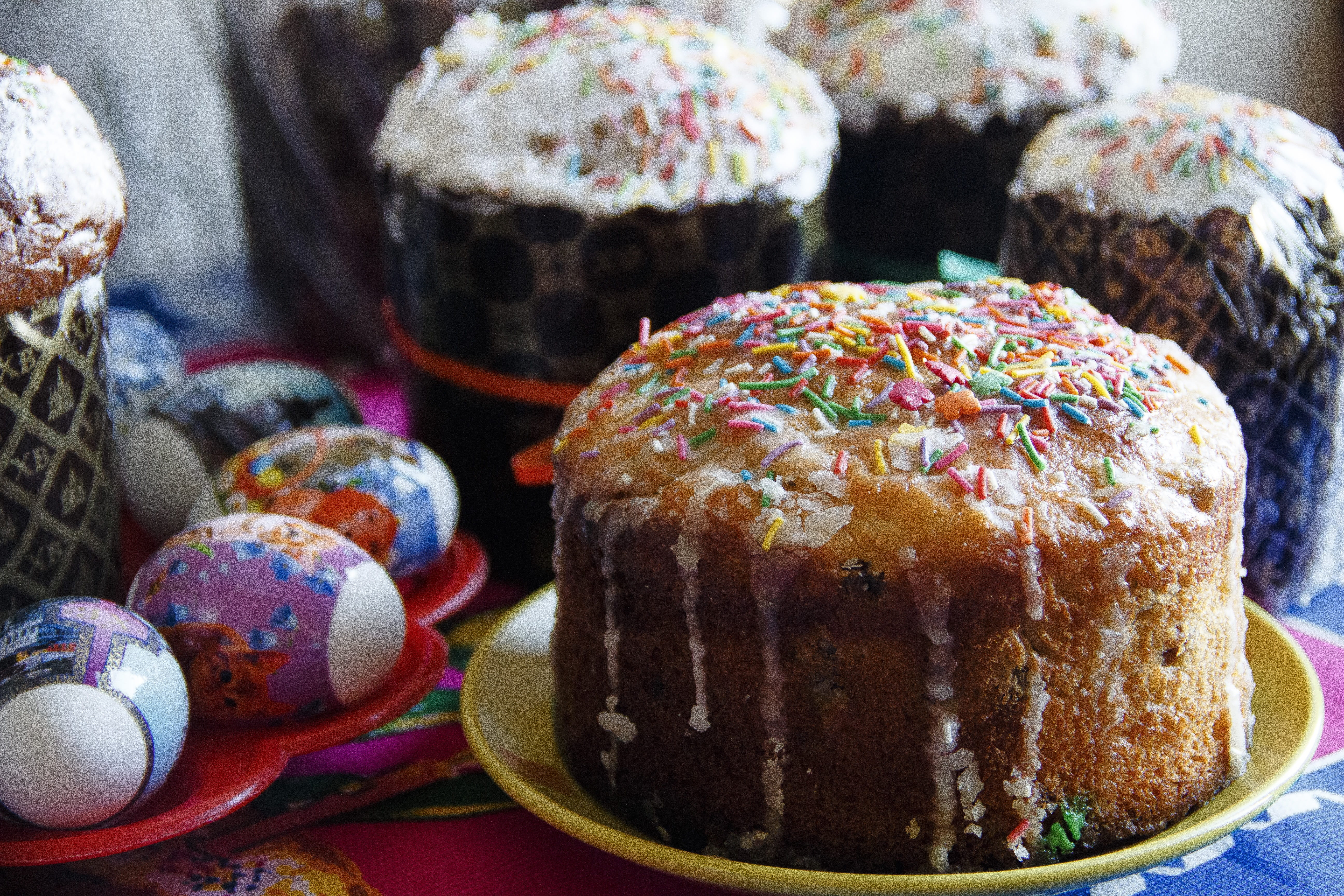easter cake, easter baking, christ is risen, holiday, eggs