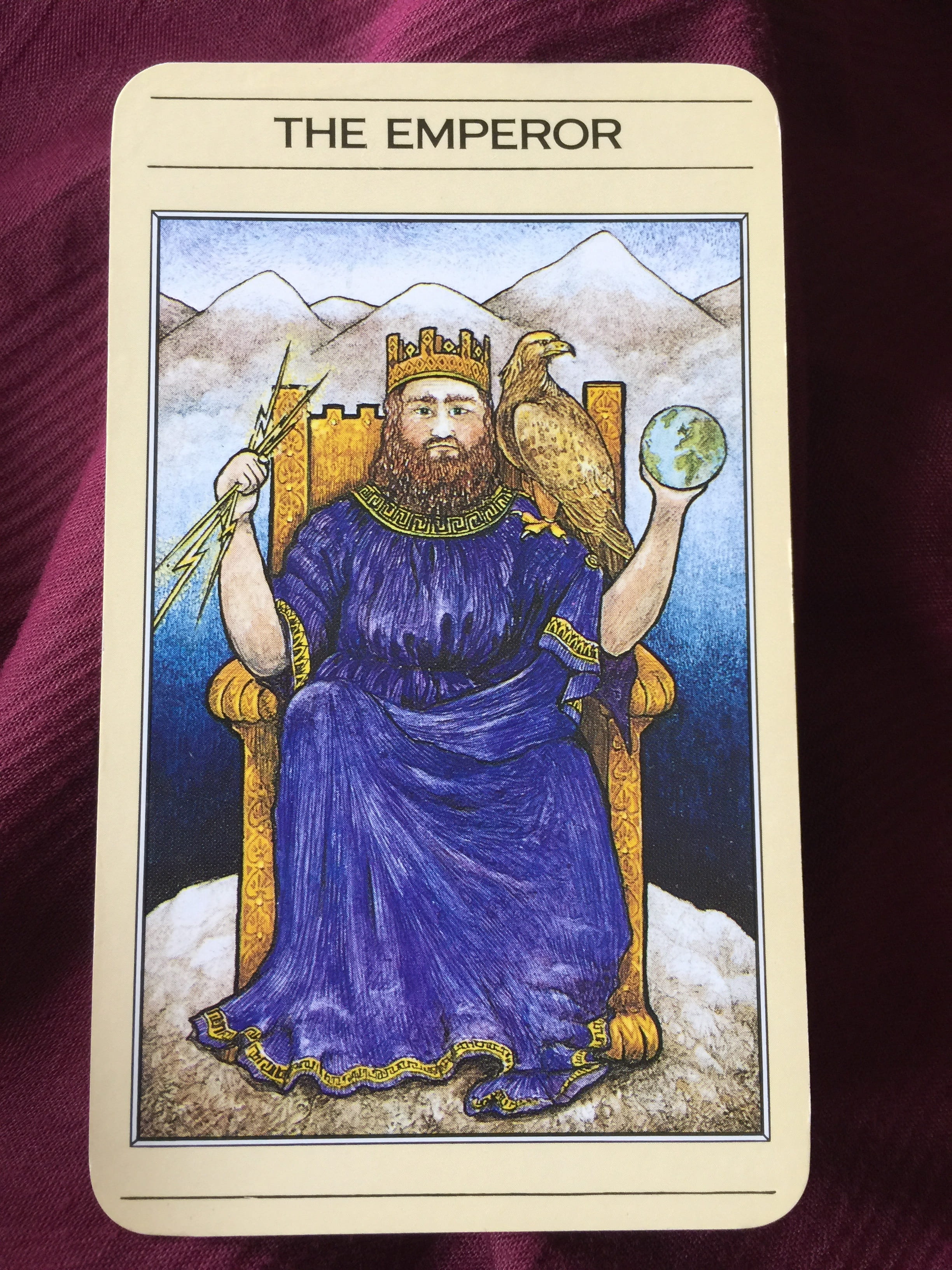 tarot, cards, mystic, emperor, prediction, fantasy, symbol