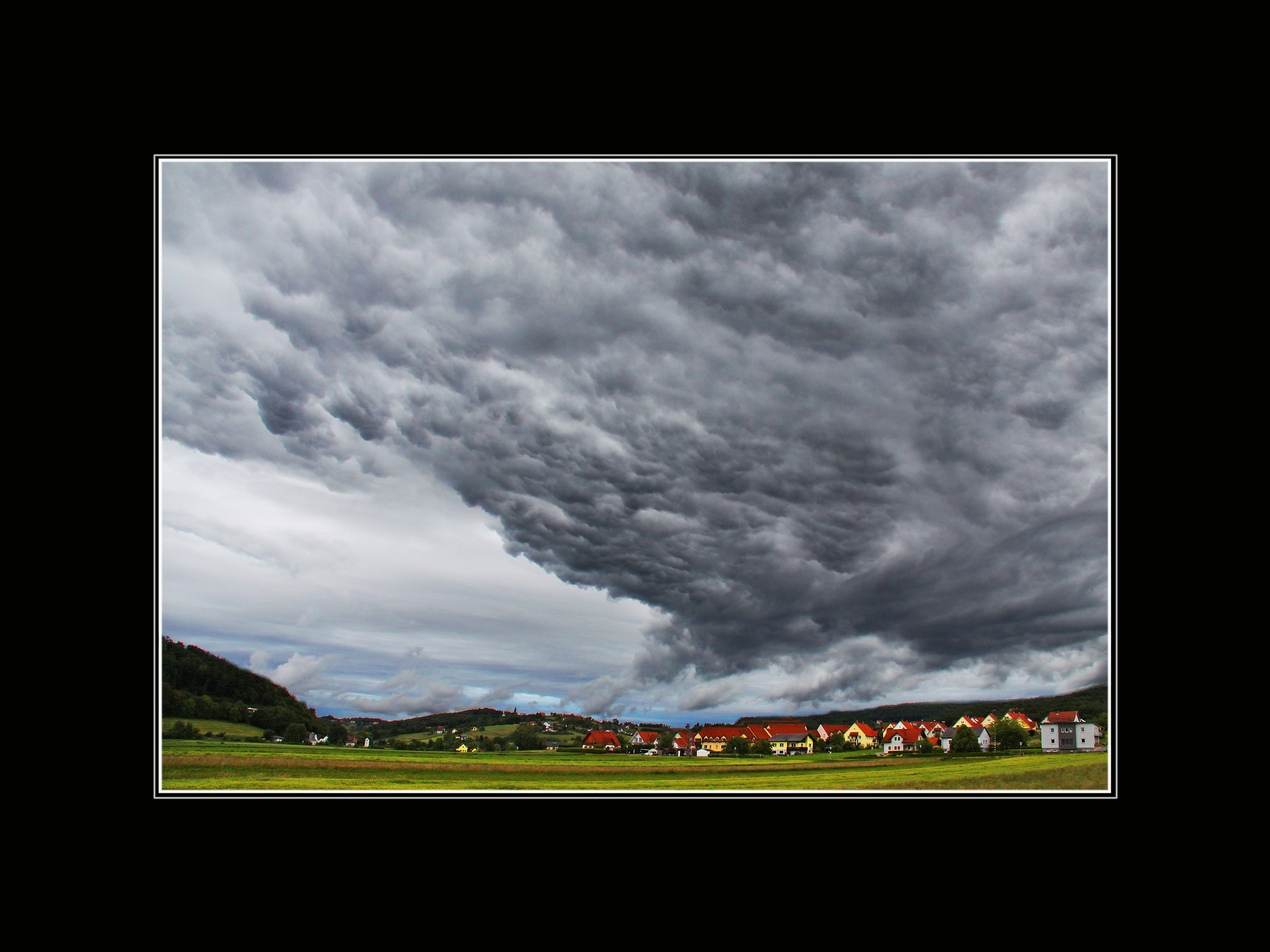 image, clouds, forward, dark clouds, thundercloud, frame, cloud - sky