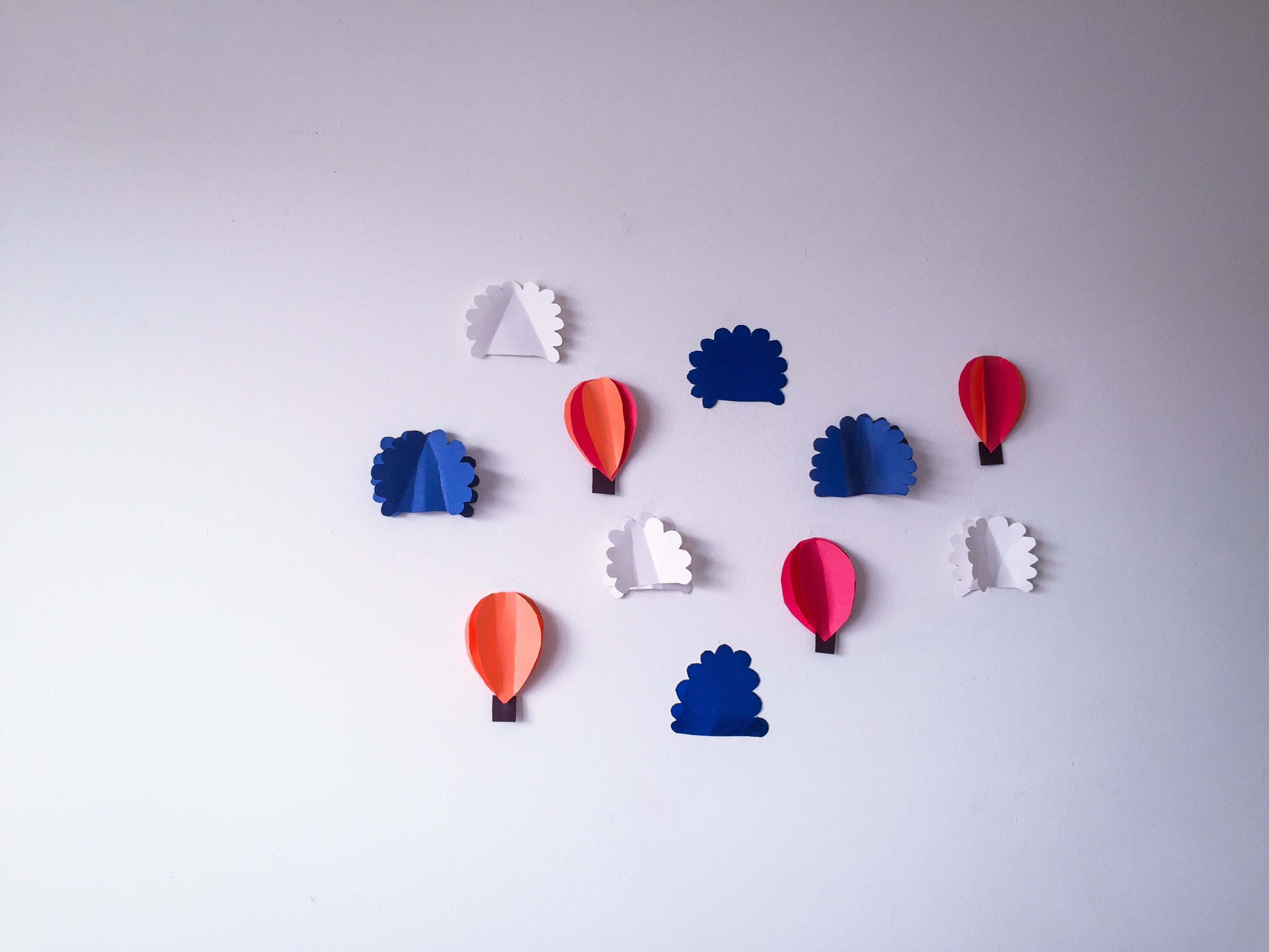 Paper Craft, Wall, Decor, Retro, wall decor, design, pattern