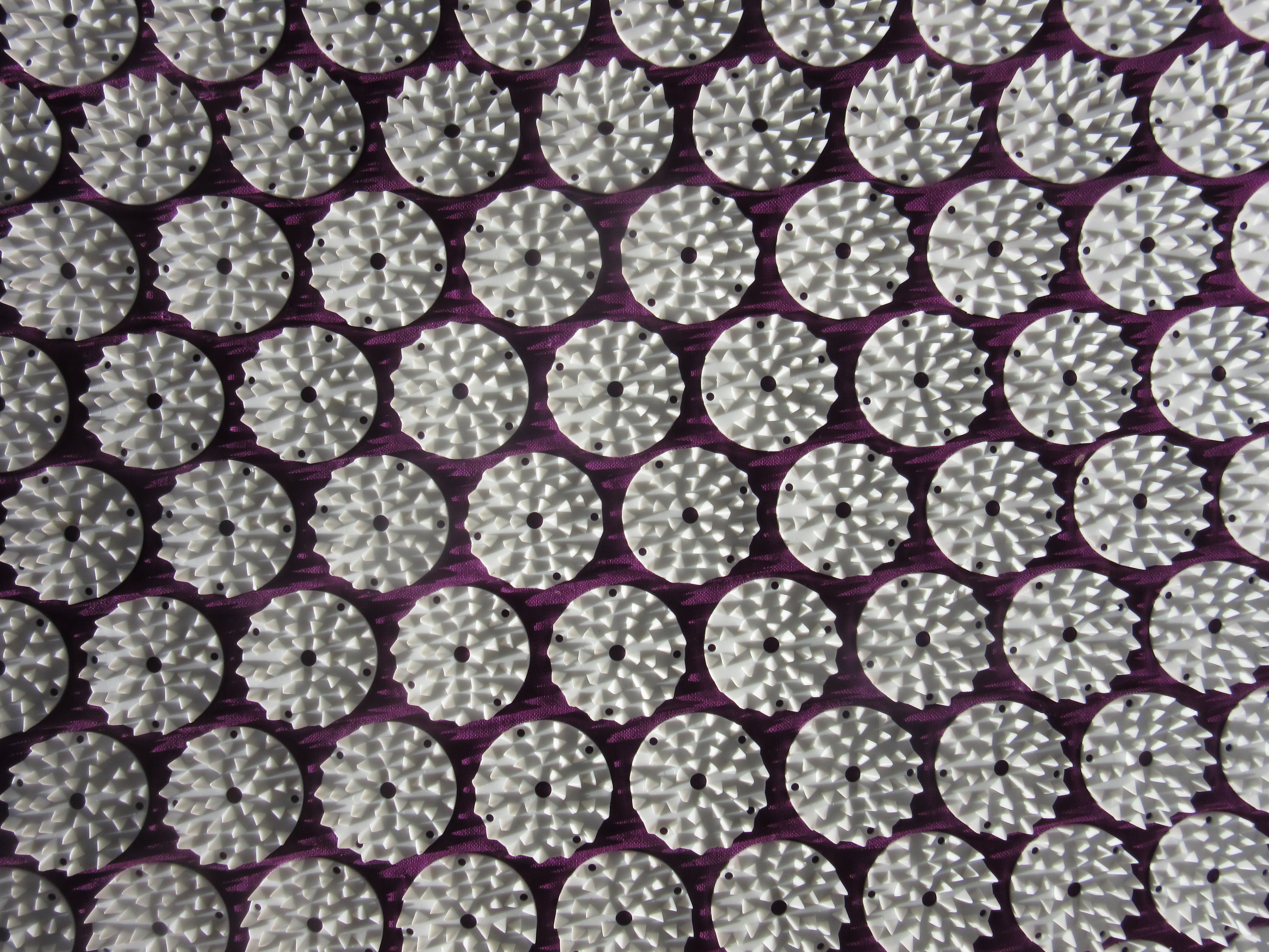 akkupressurmatte, pattern, regularly, circle, pointed, geometry