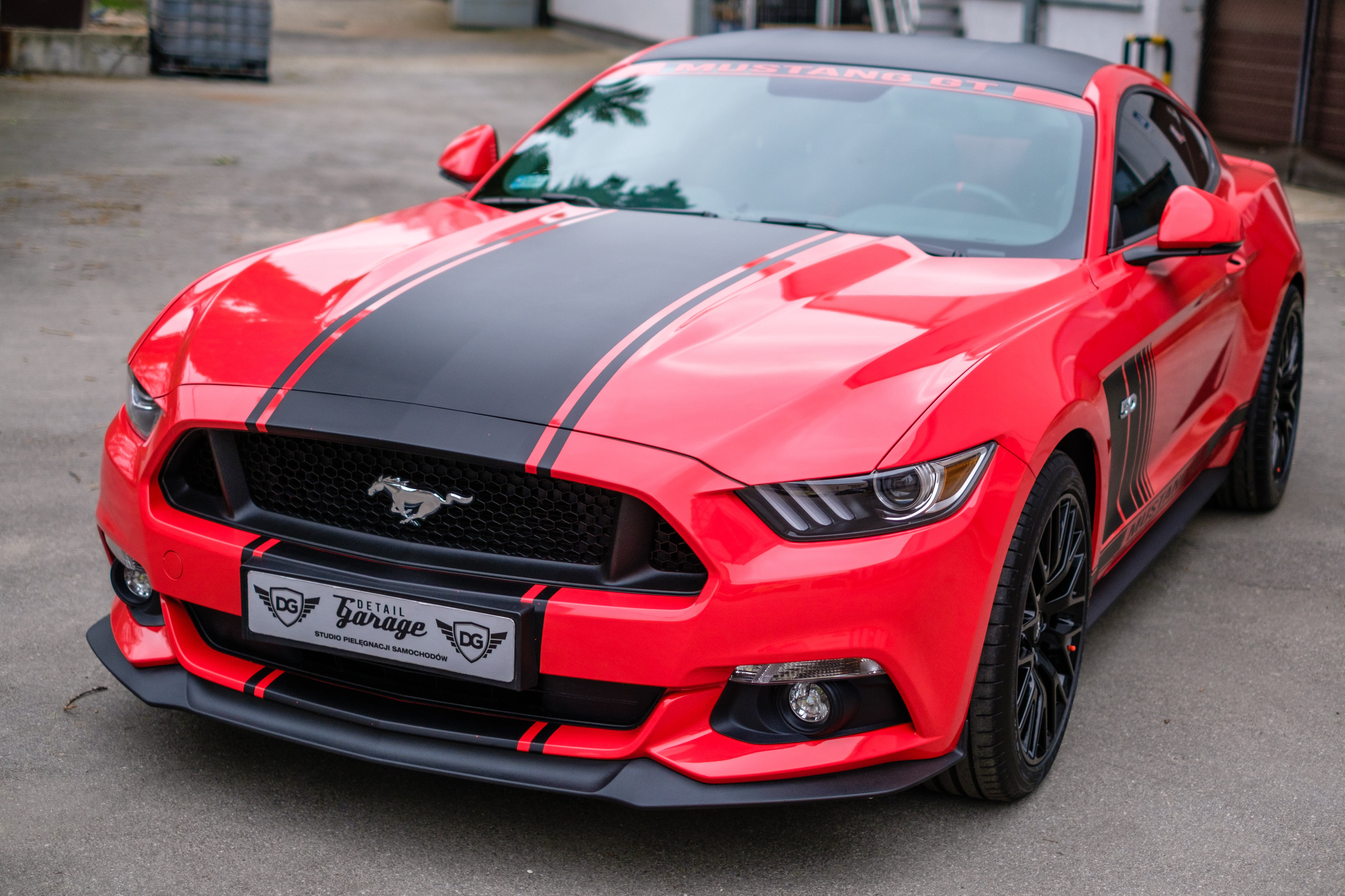 mustang, gt, red, usa, car, auto, transport, design, transportation