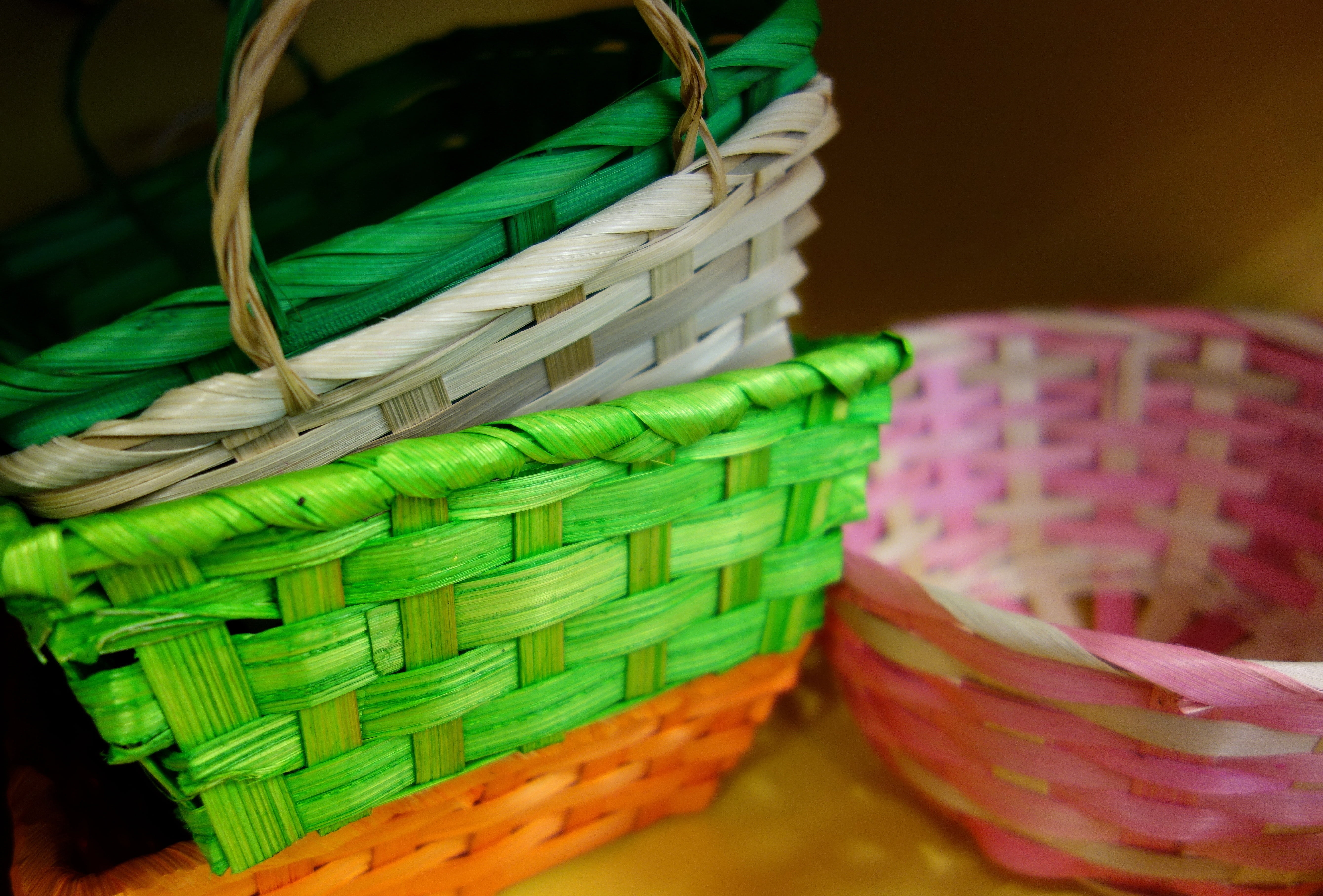 easter, easter baskets, osterkorb, easter decoration, easter decorations