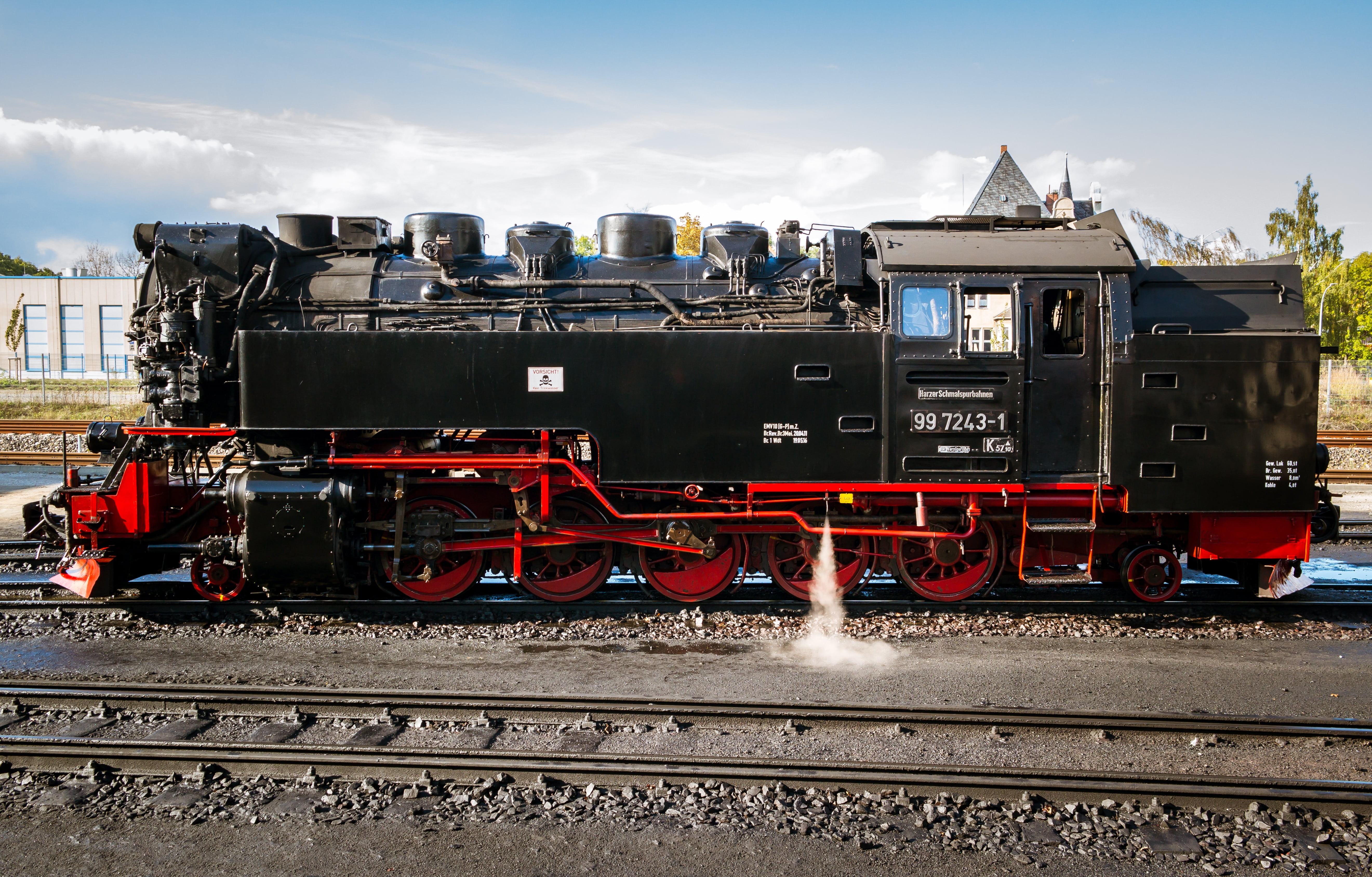 train on railway, locomotive, steam locomotive, historically