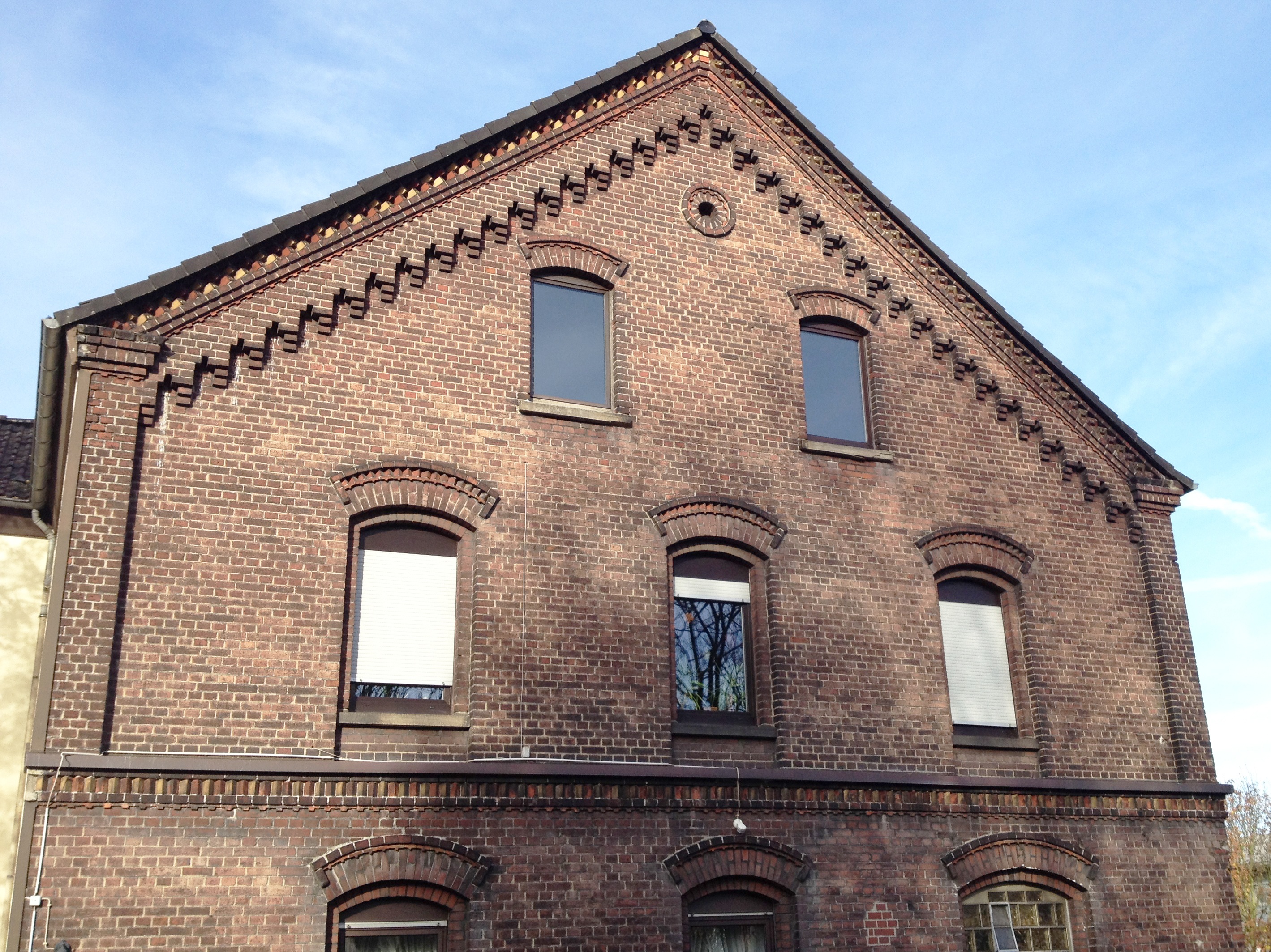 bricks, facade, building, architecture, home, historically