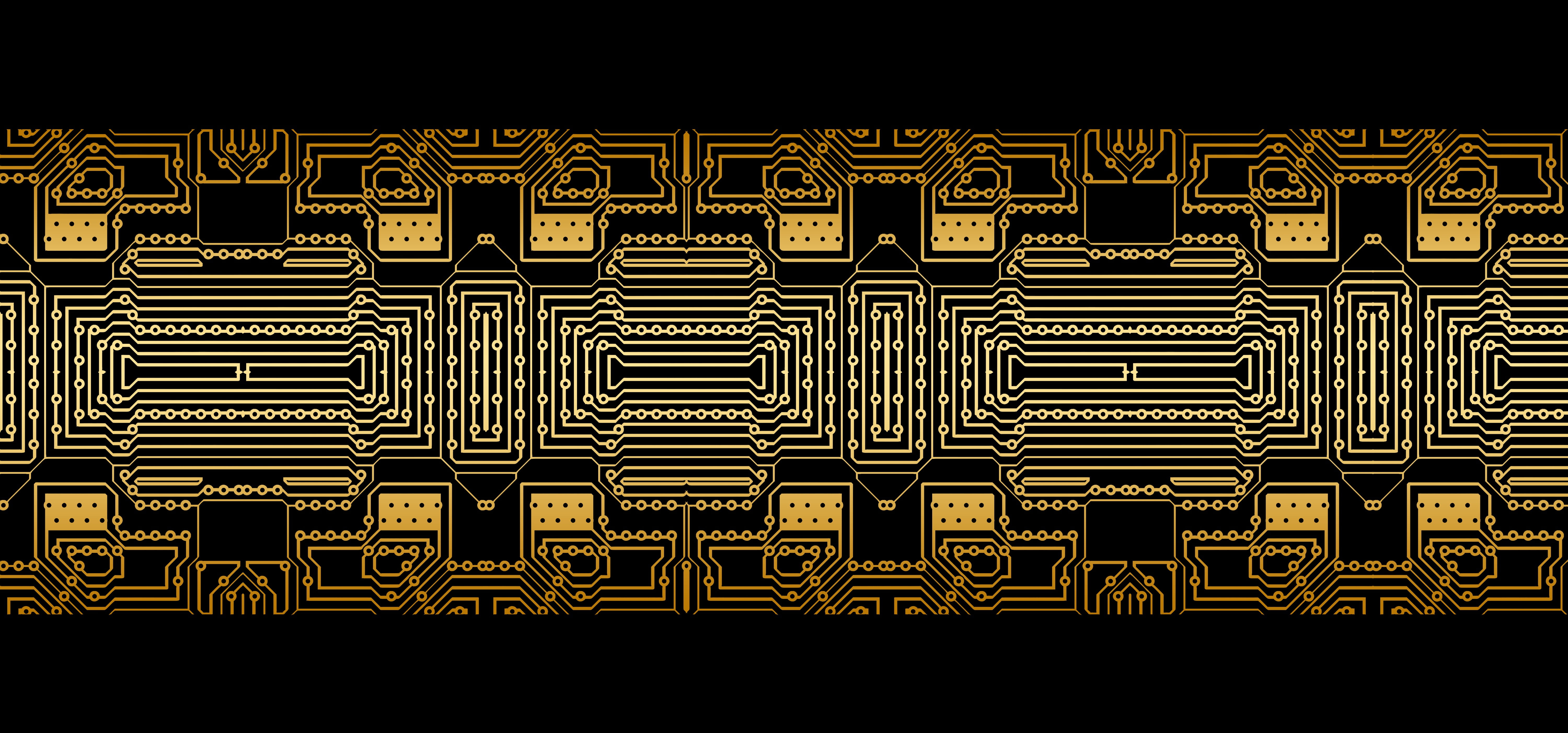 yellow and white circuit board, digitization, circuits, control center