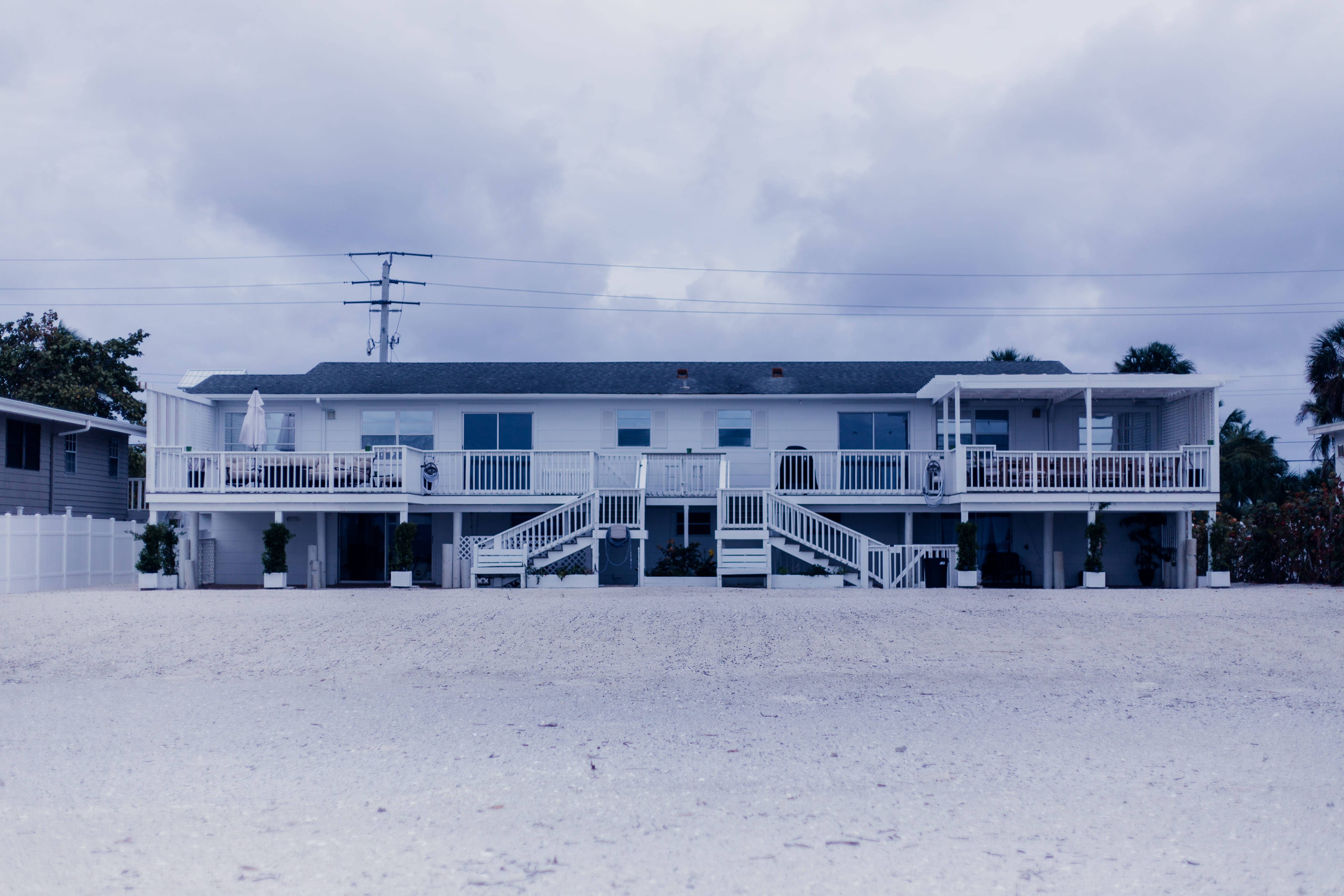 landscape, nature, sky, sand, architecture, building, clouds