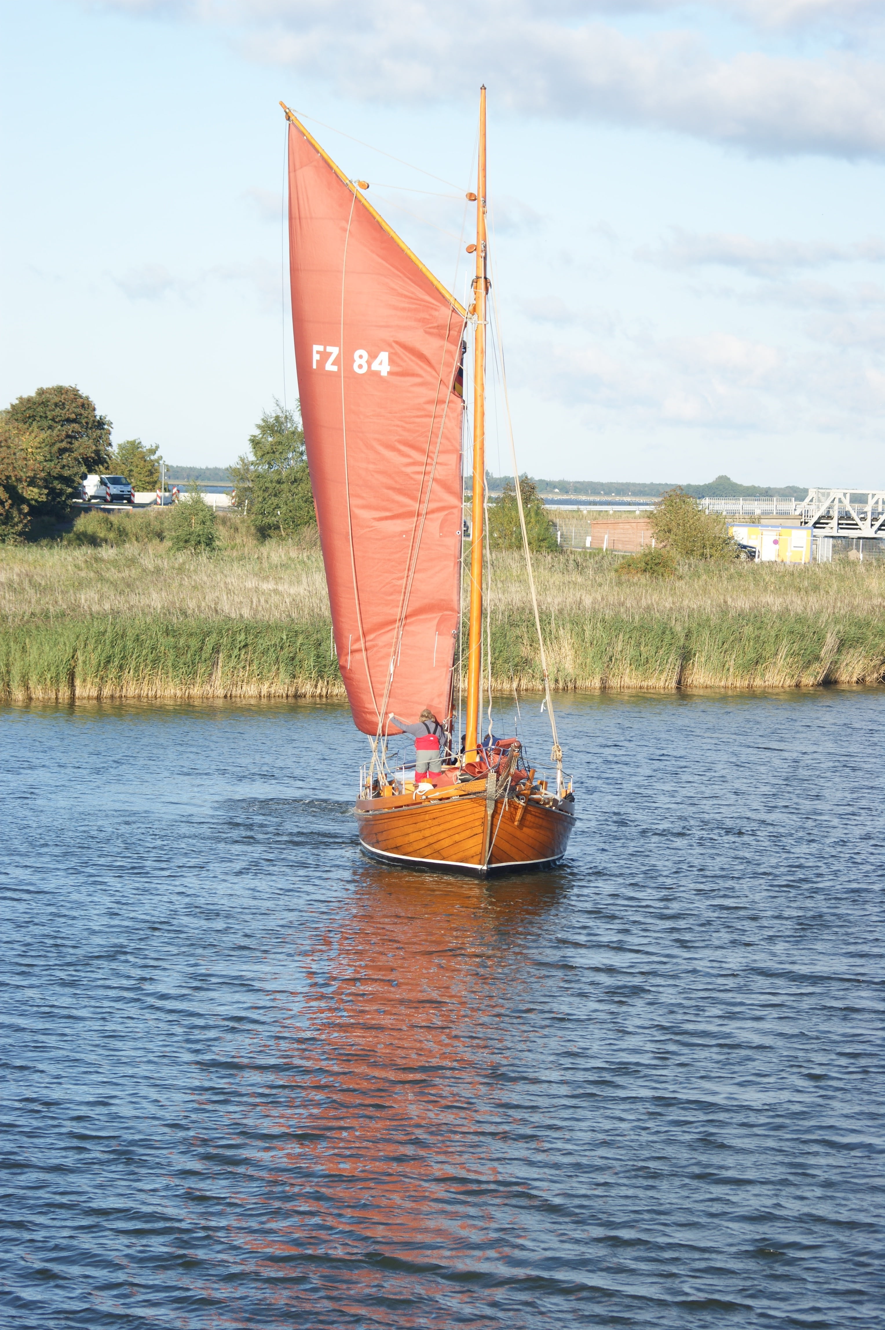 sailing vessel, water, bodden, nautical vessel, transportation