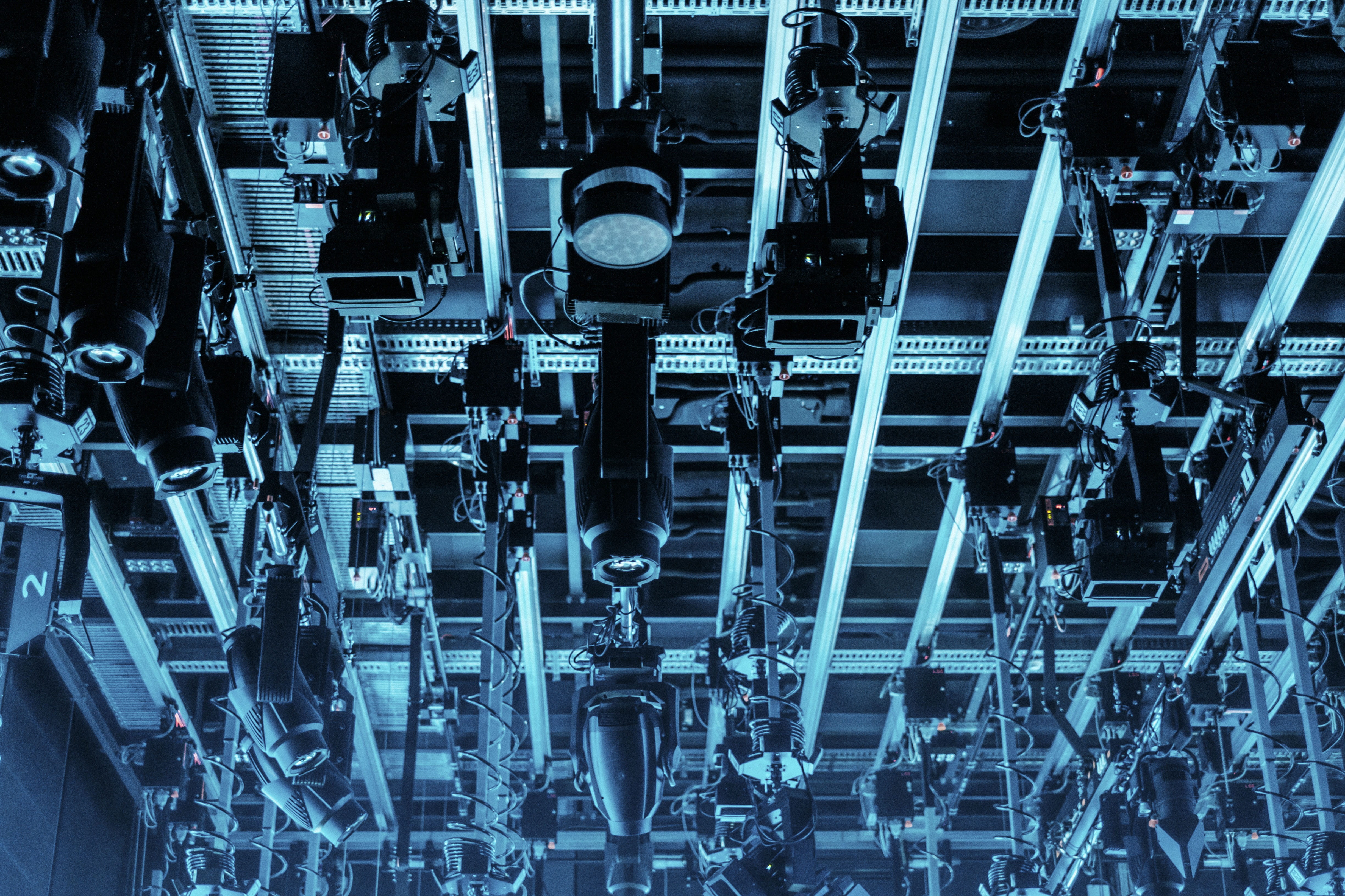 technology, advanced, lights, ceiling, full frame, backgrounds
