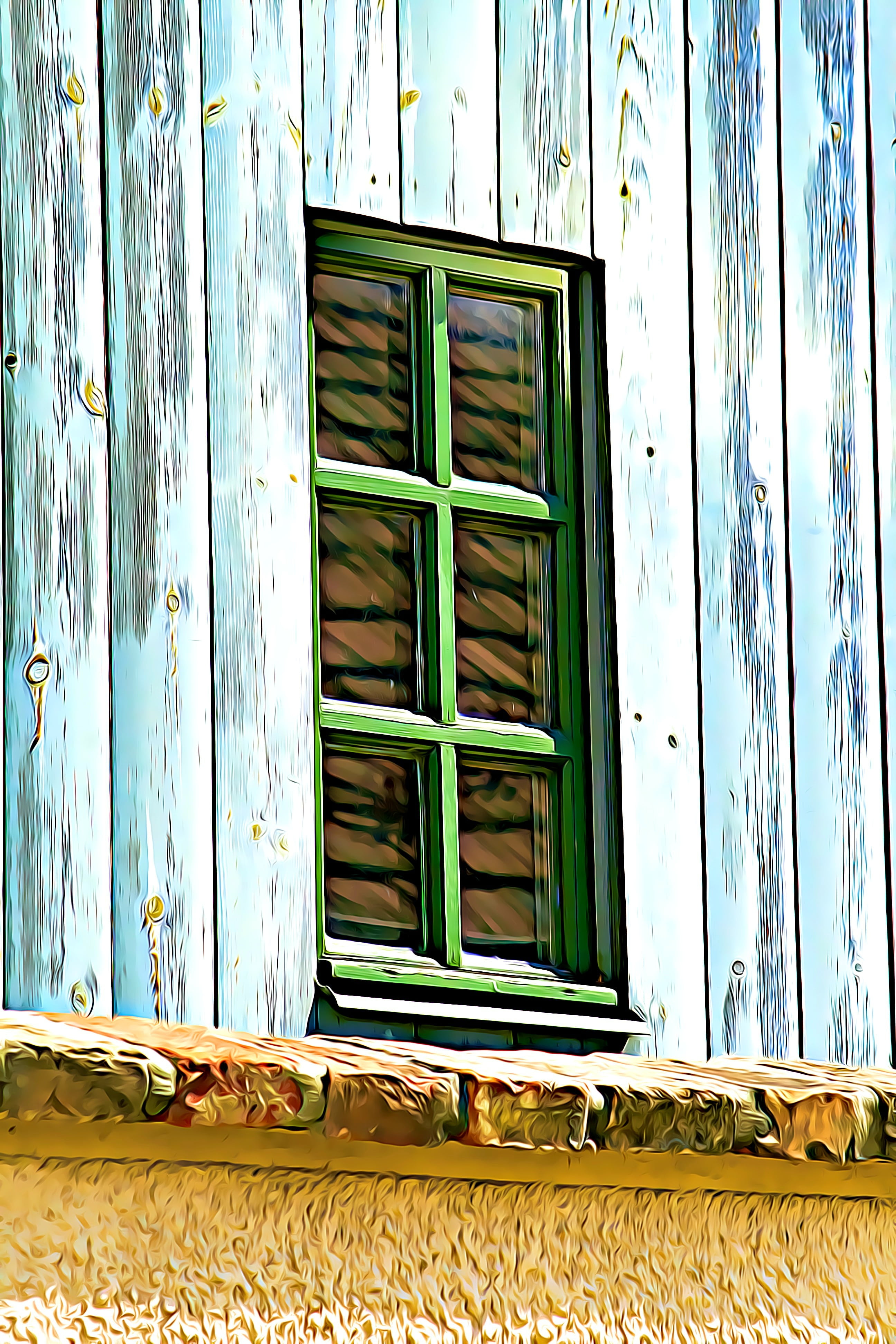 digital, graphics, window, house, házfal, architecture, built structure