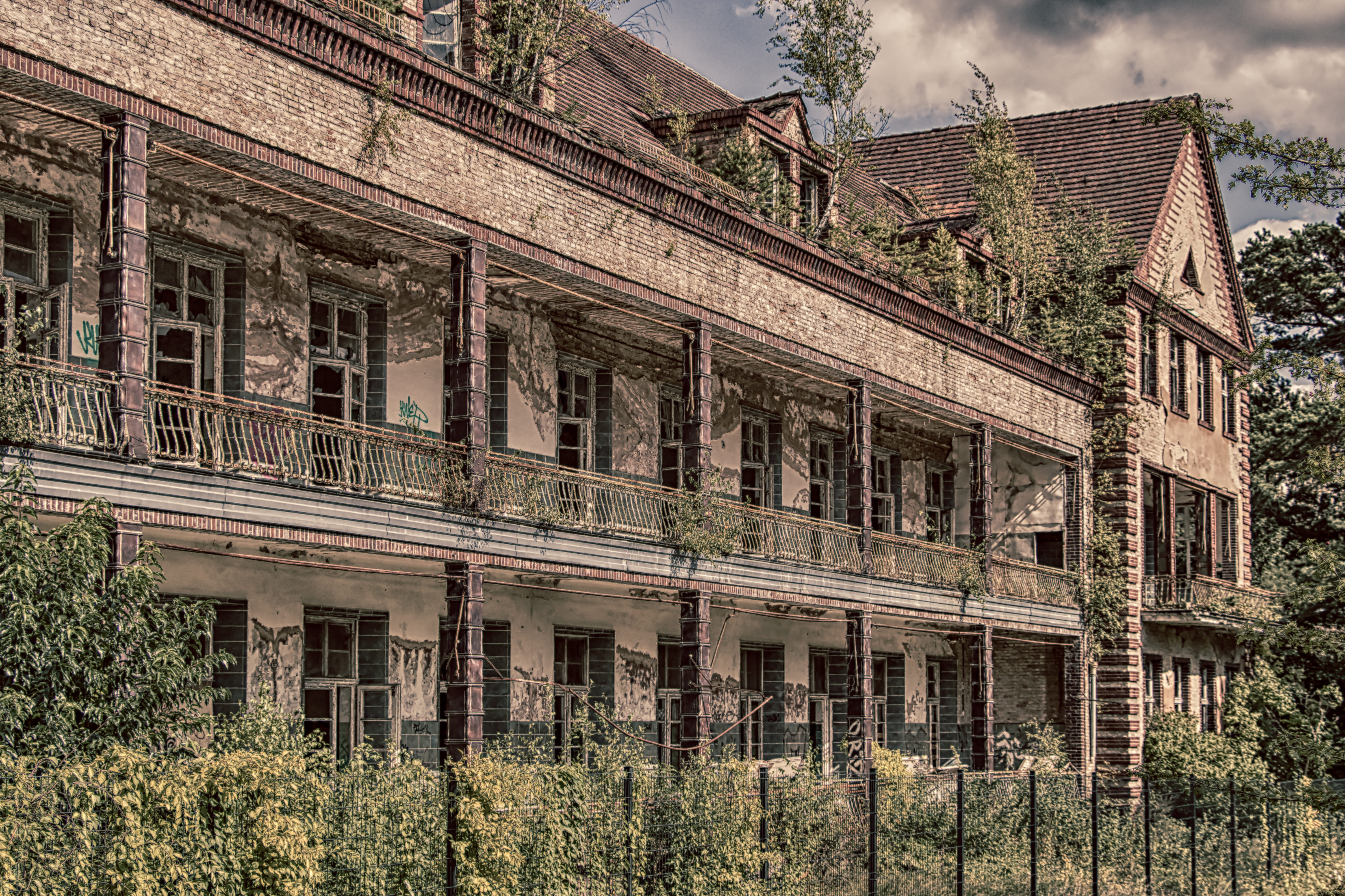 lost places, beelitz, hospital, leave, lapsed, clinic, lung healing institution