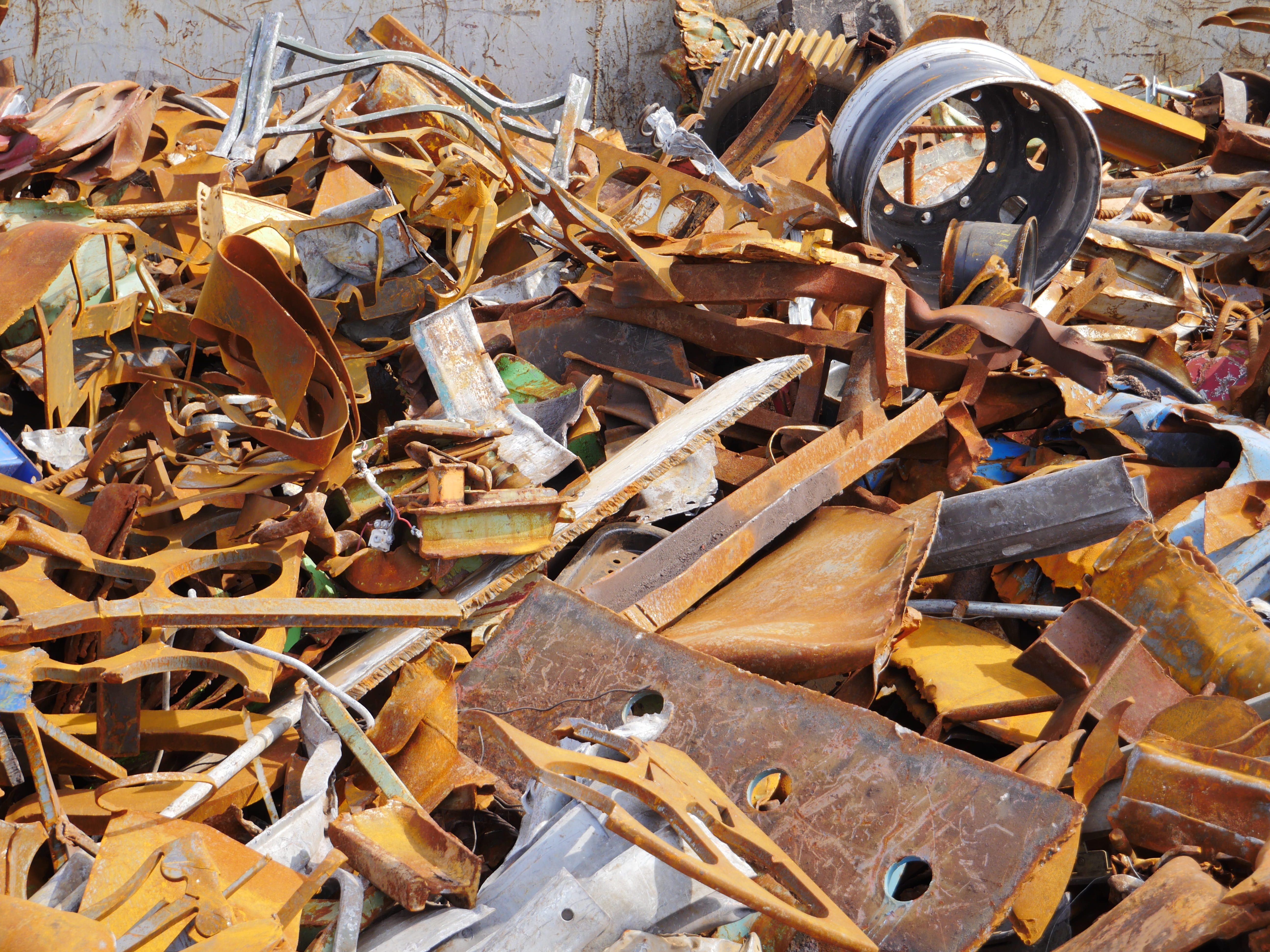 scrap, scrap metal, recycling, stainless, corrosion, sheets