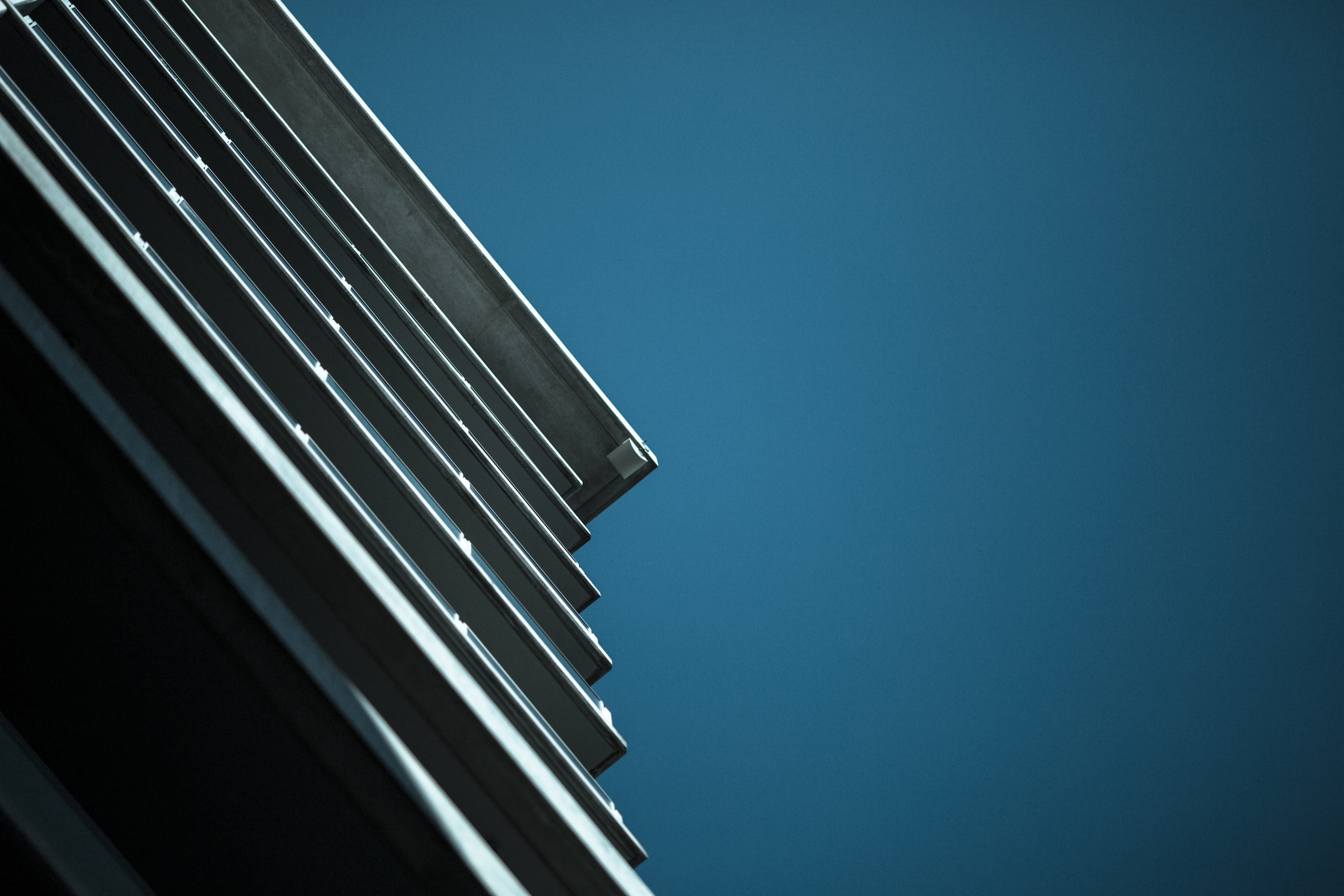 architecture, building, infrastructure, blue, sky, built structure