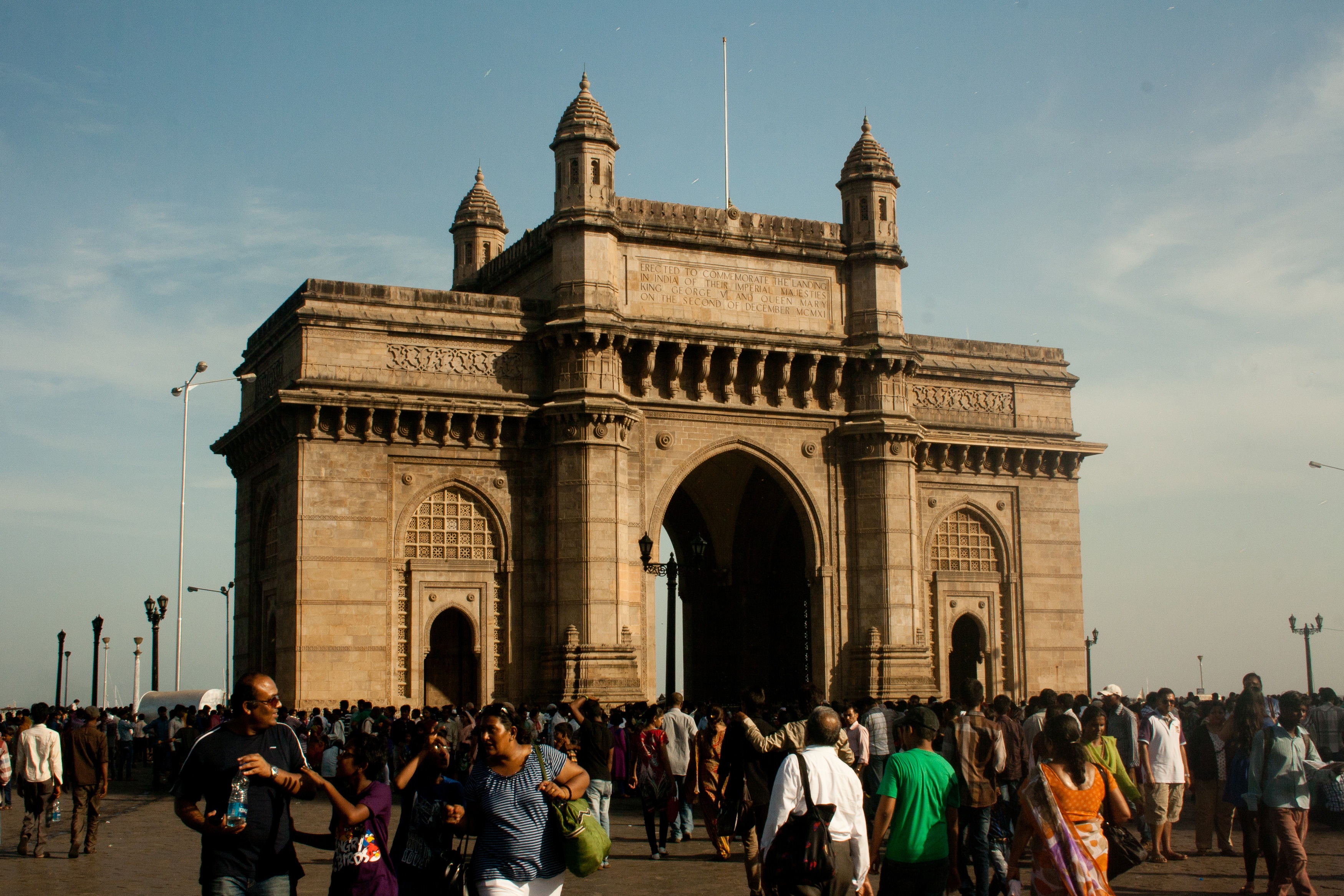 people near India Gate during daytime, gateway of india, mumbai