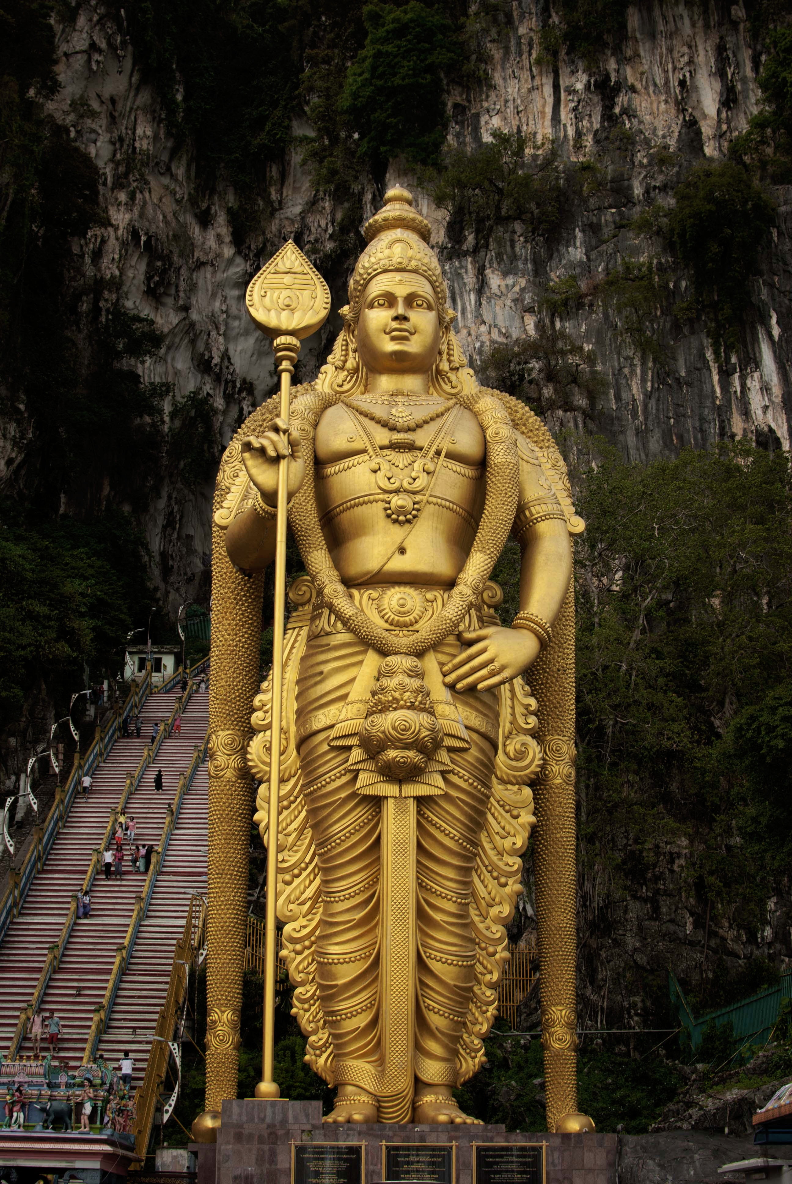 lord Shiva statue, batu caves, malaysia, kuala lumpur, landmark