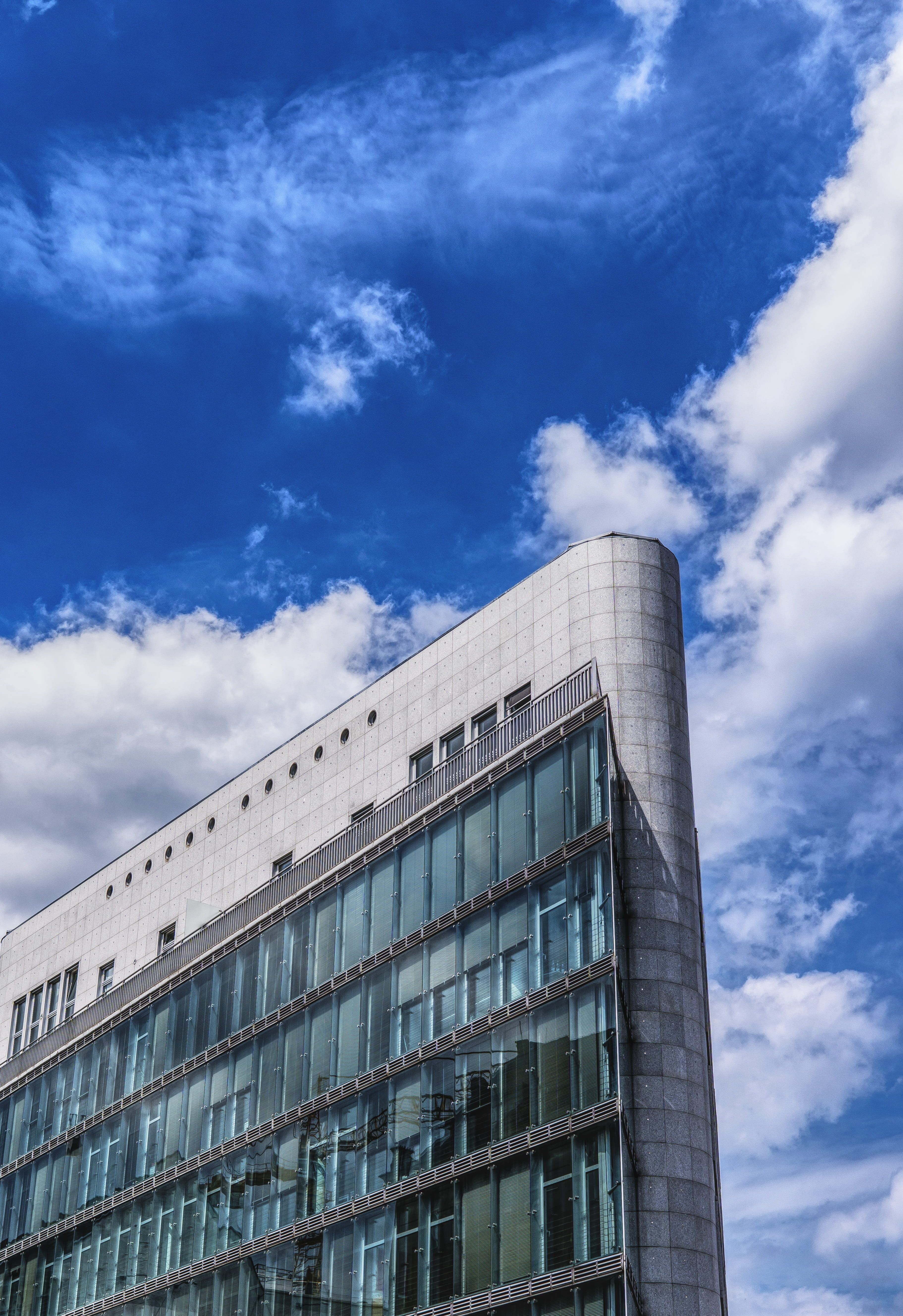 Skyscraper, Berlin, Architecture, building, window, facade